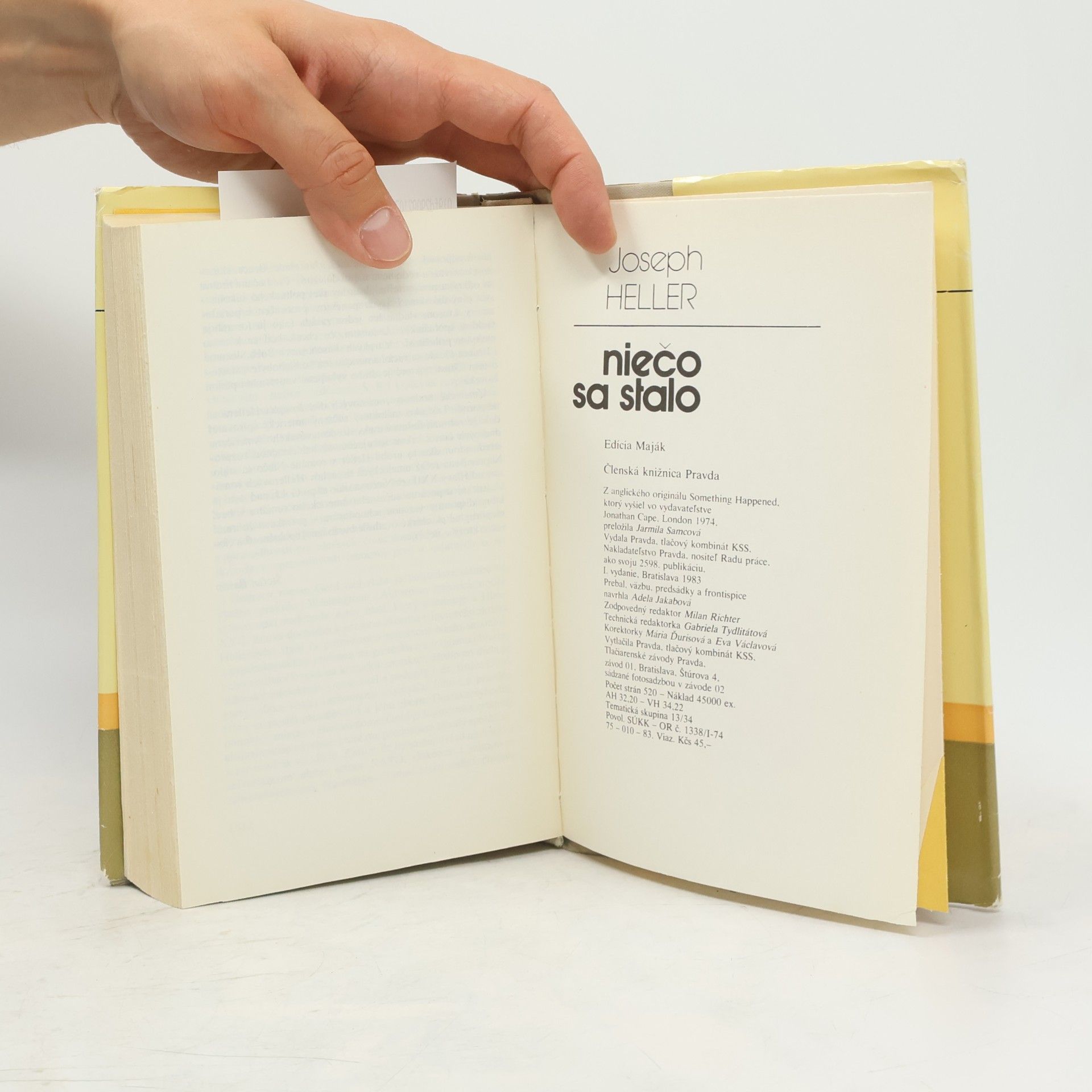 Joseph Heller Niečo sa stalo
