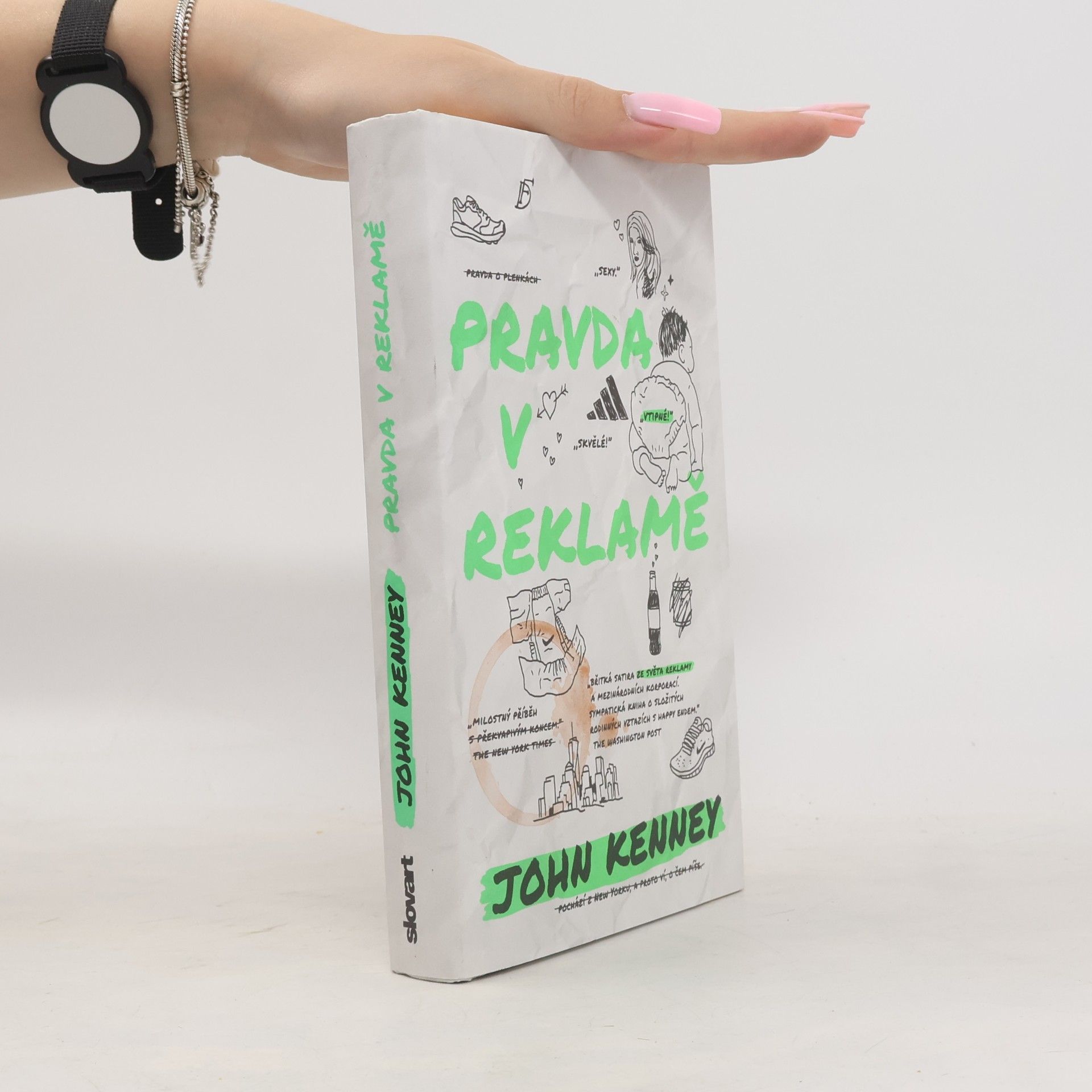 John Kenney Pravda v reklamě
