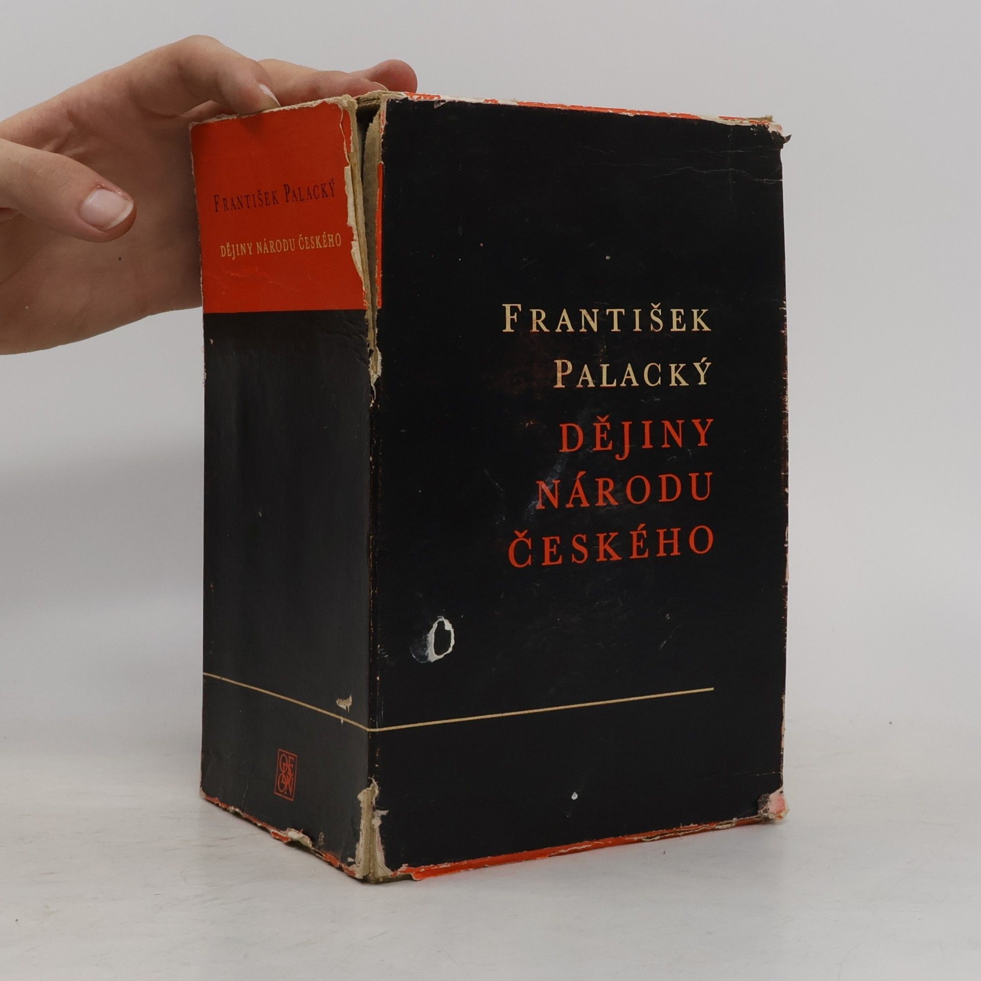 František Palacký Dějiny národu českého I. - V. díl