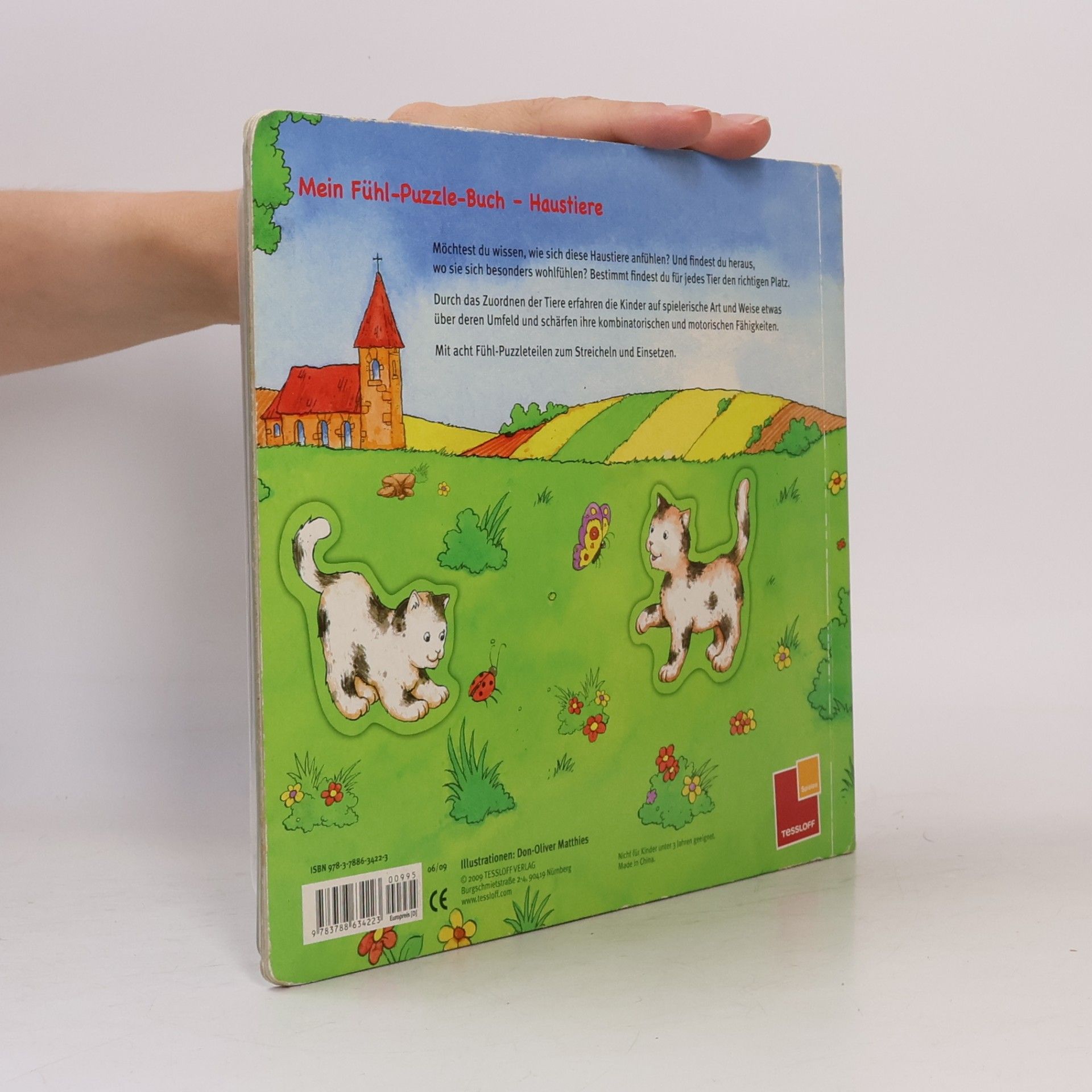 Don-Oliver Matthies Mein Fühl-Puzzle-Buch - Haustiere