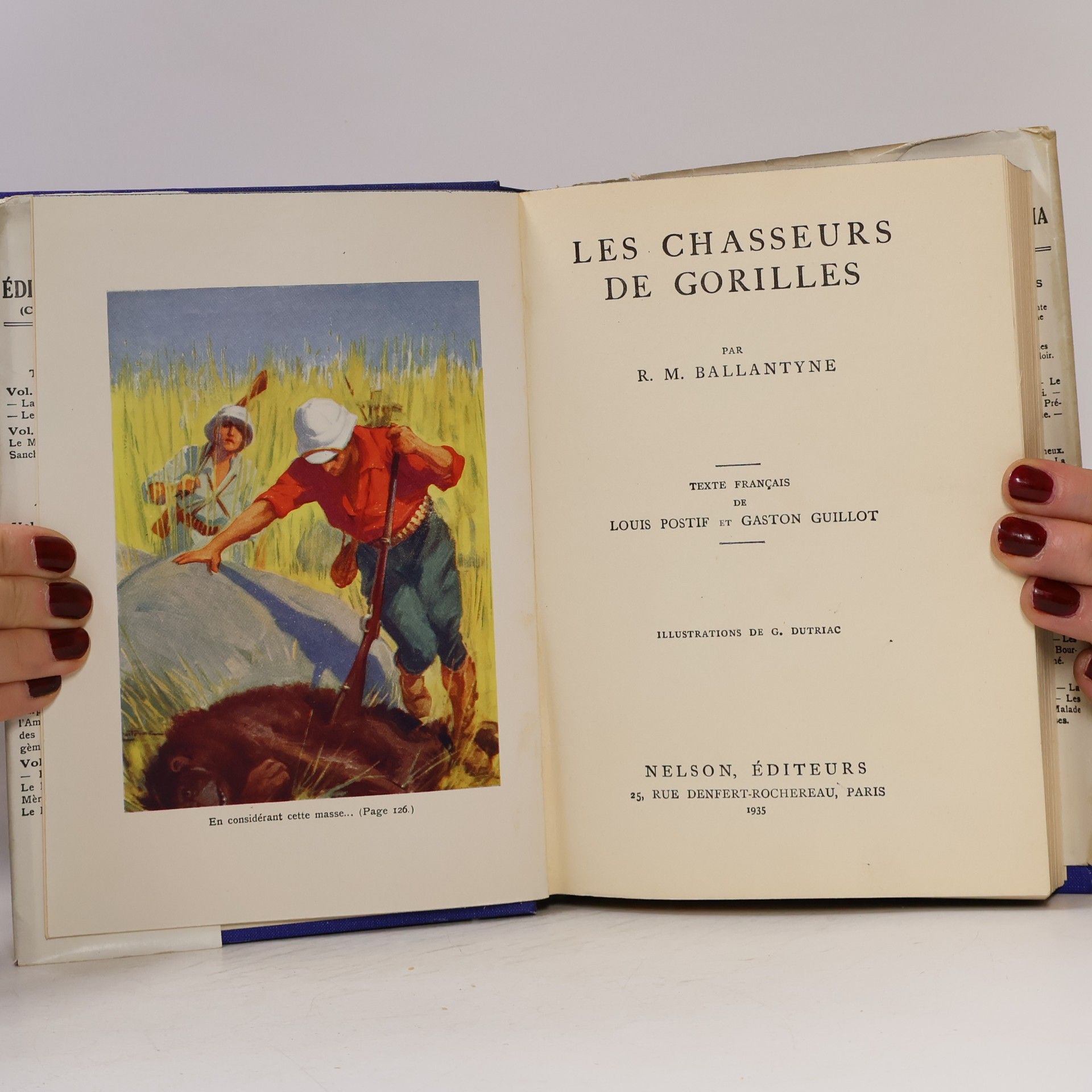 R. M Ballantyne Les Chasseurs de gorilles