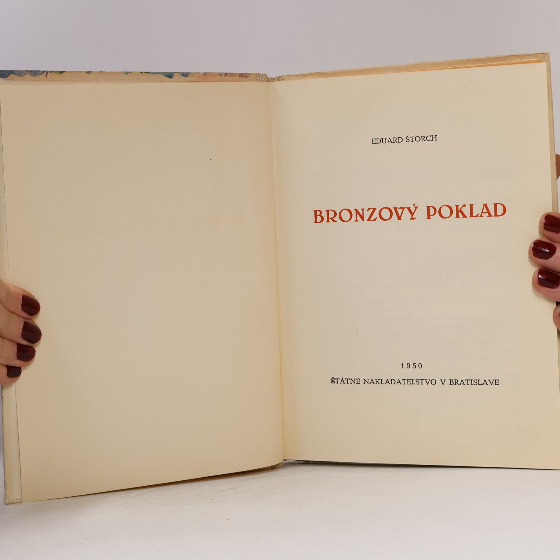 Eduard Štorch Bronzový poklad