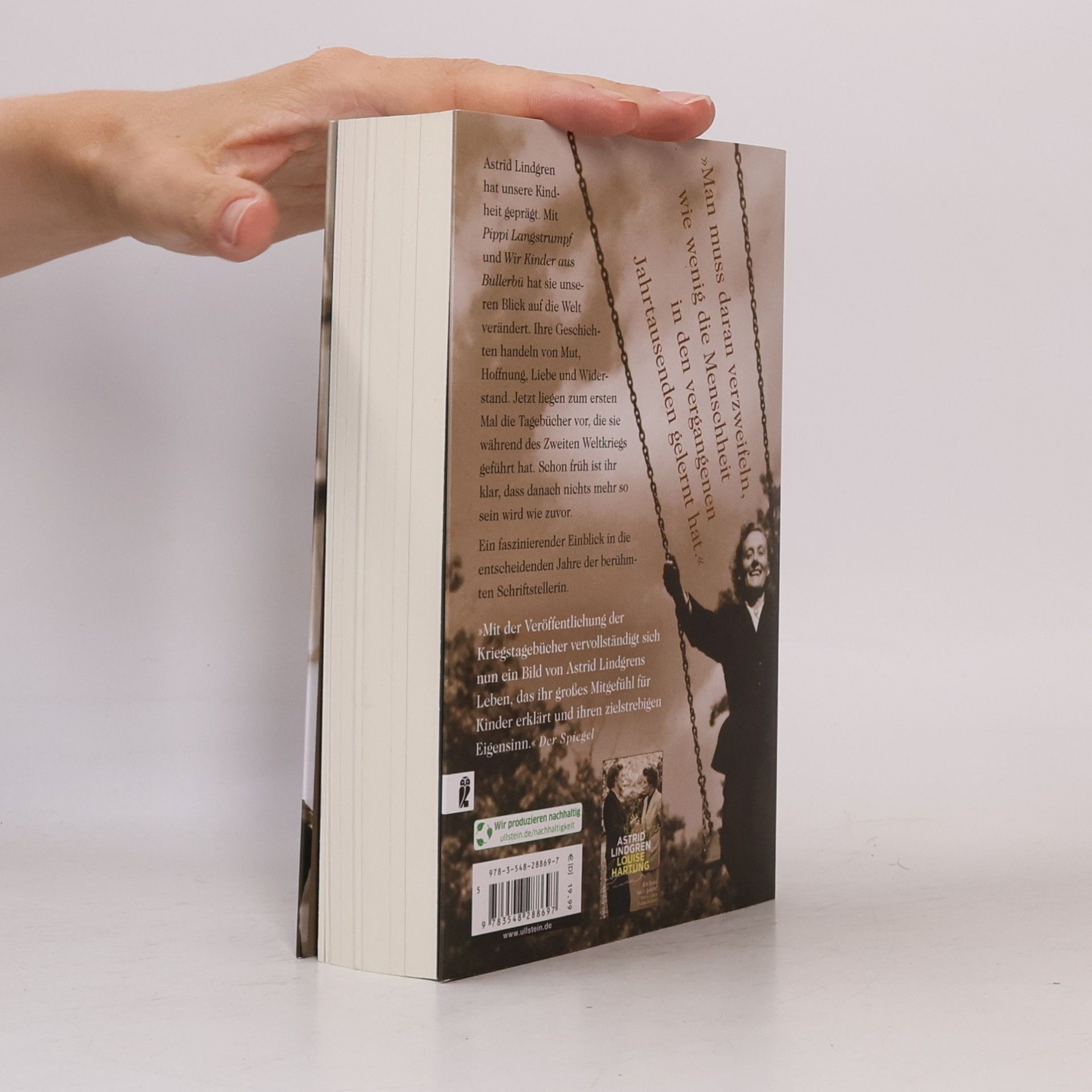 Astrid Lindgren Die Menschheit hat den Verstand verloren