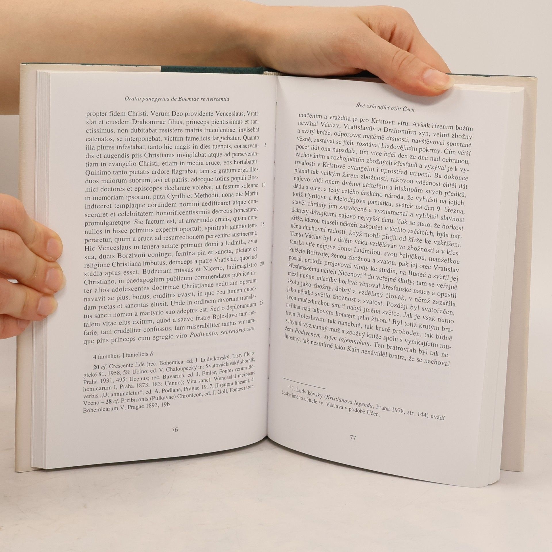Adam Rosacius z. Karlsperka Oratio panegyrica de Boemiae reviviscentia : Řeč oslavující ožití Čech