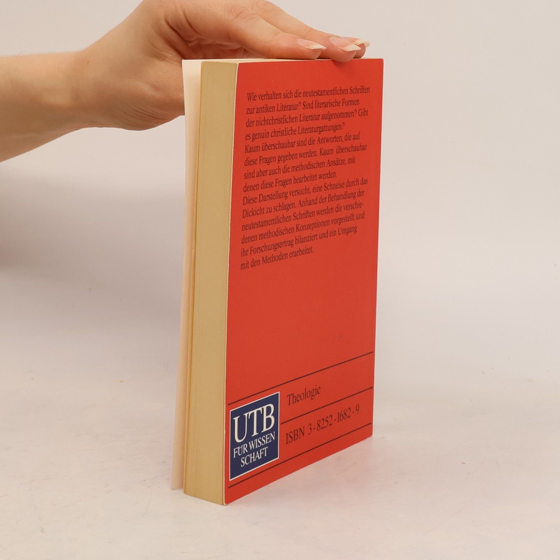 Georg Strecker Literaturgeschichte des Neuen Testaments