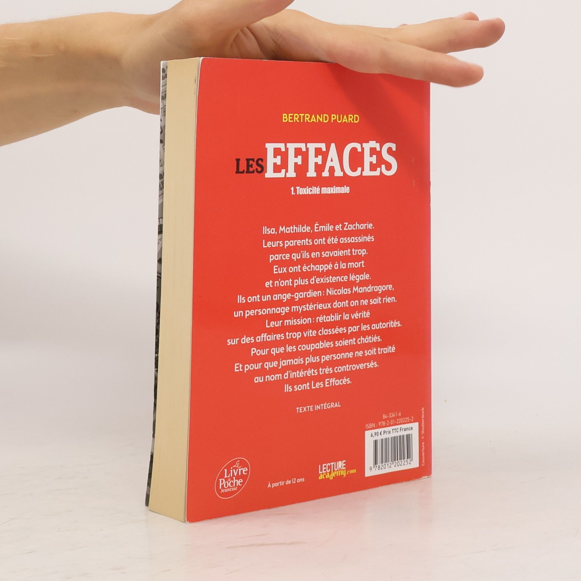 Berntrand Puard Les Effacés - Tome 1 - Toxicité maximale