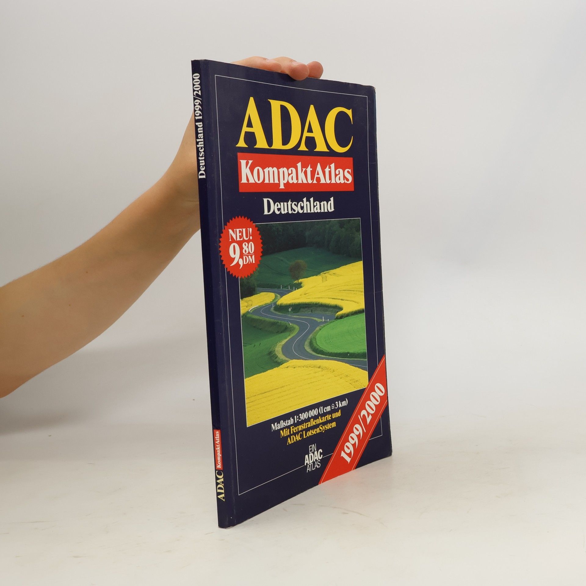 Auteurscollectief ADAC Atlas - 1: ADAC Kompaktatlas Deutschland 1999/2000