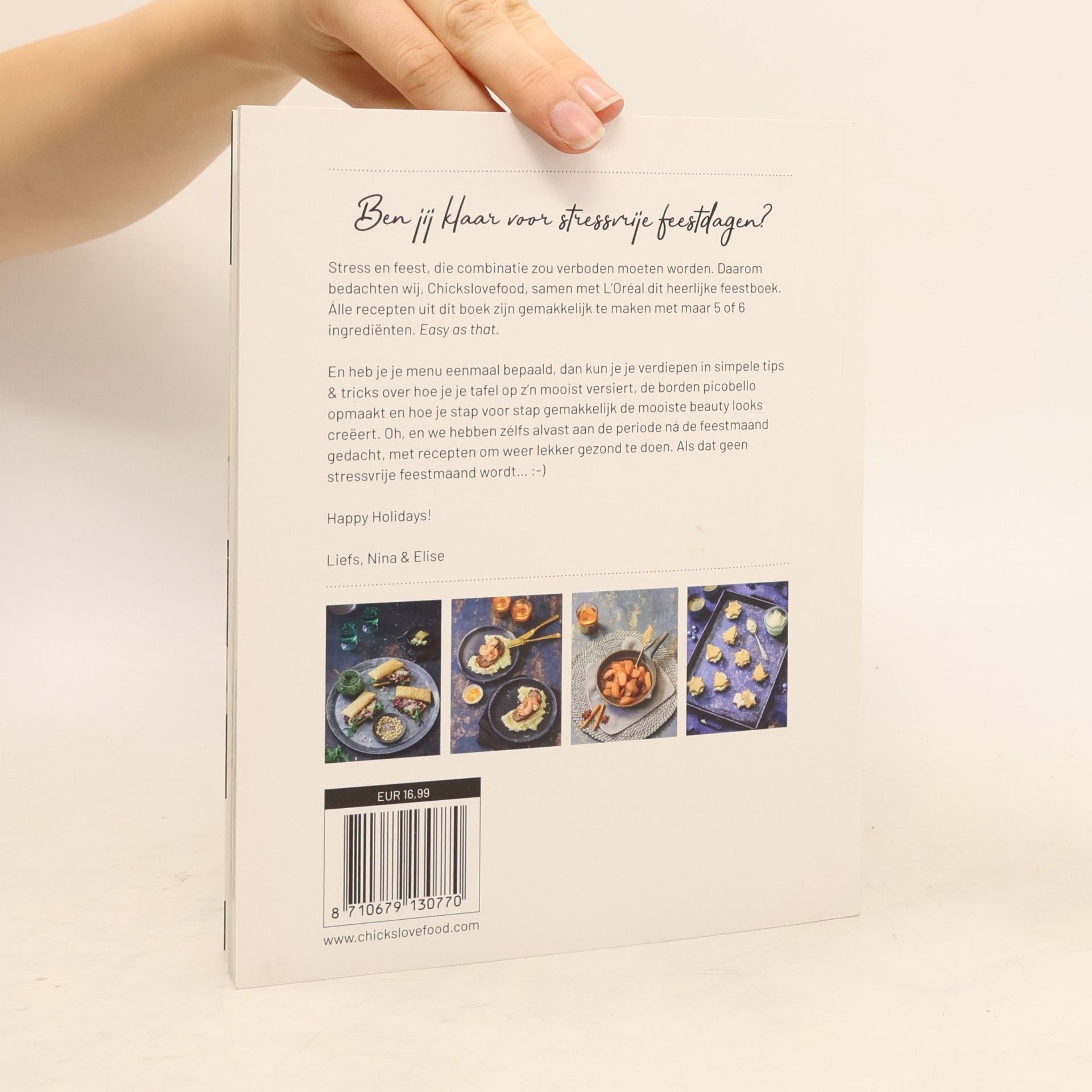 Elise Gruppen-Schouwerwou Chickslovefood Het Beauty & Feest Kookboek