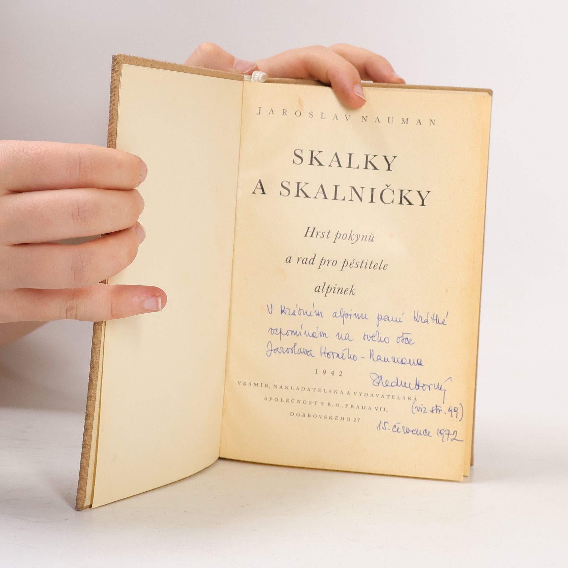 Nauman Jaroslav Skalky a skalničky