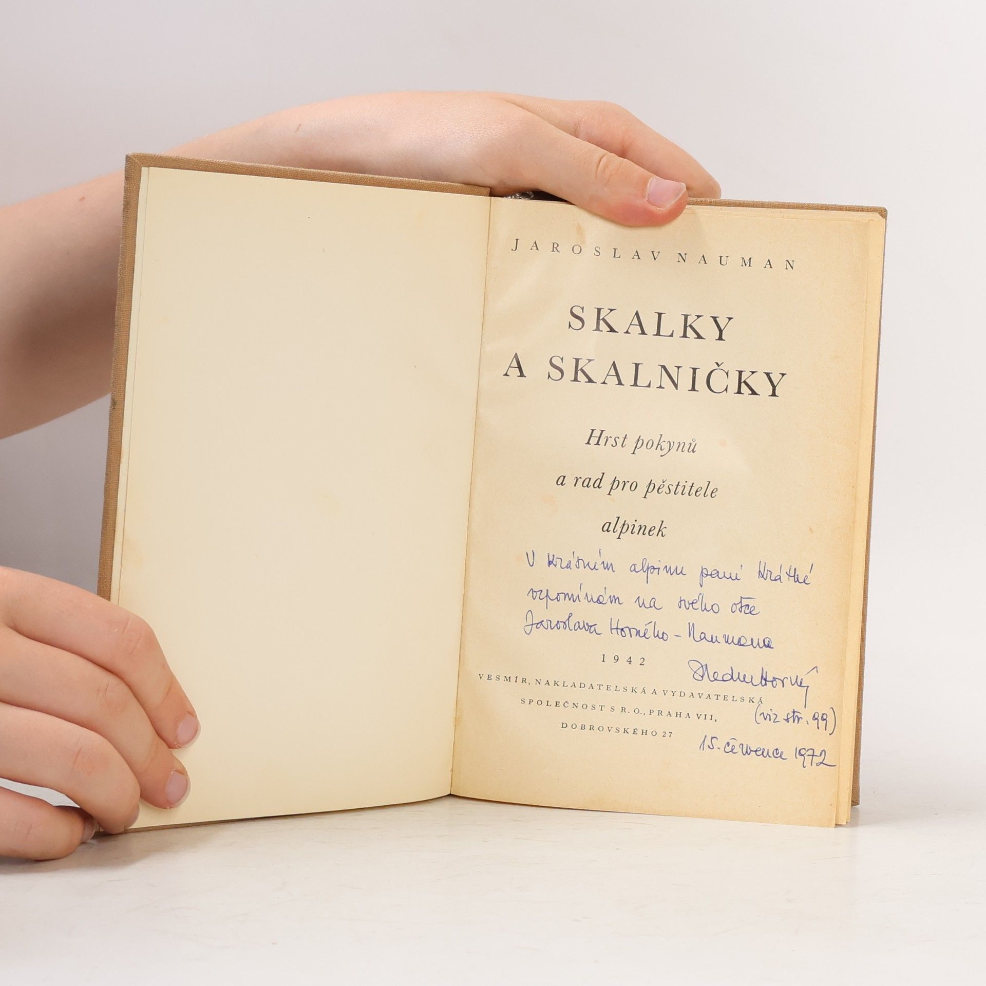 Nauman Jaroslav Skalky a skalničky