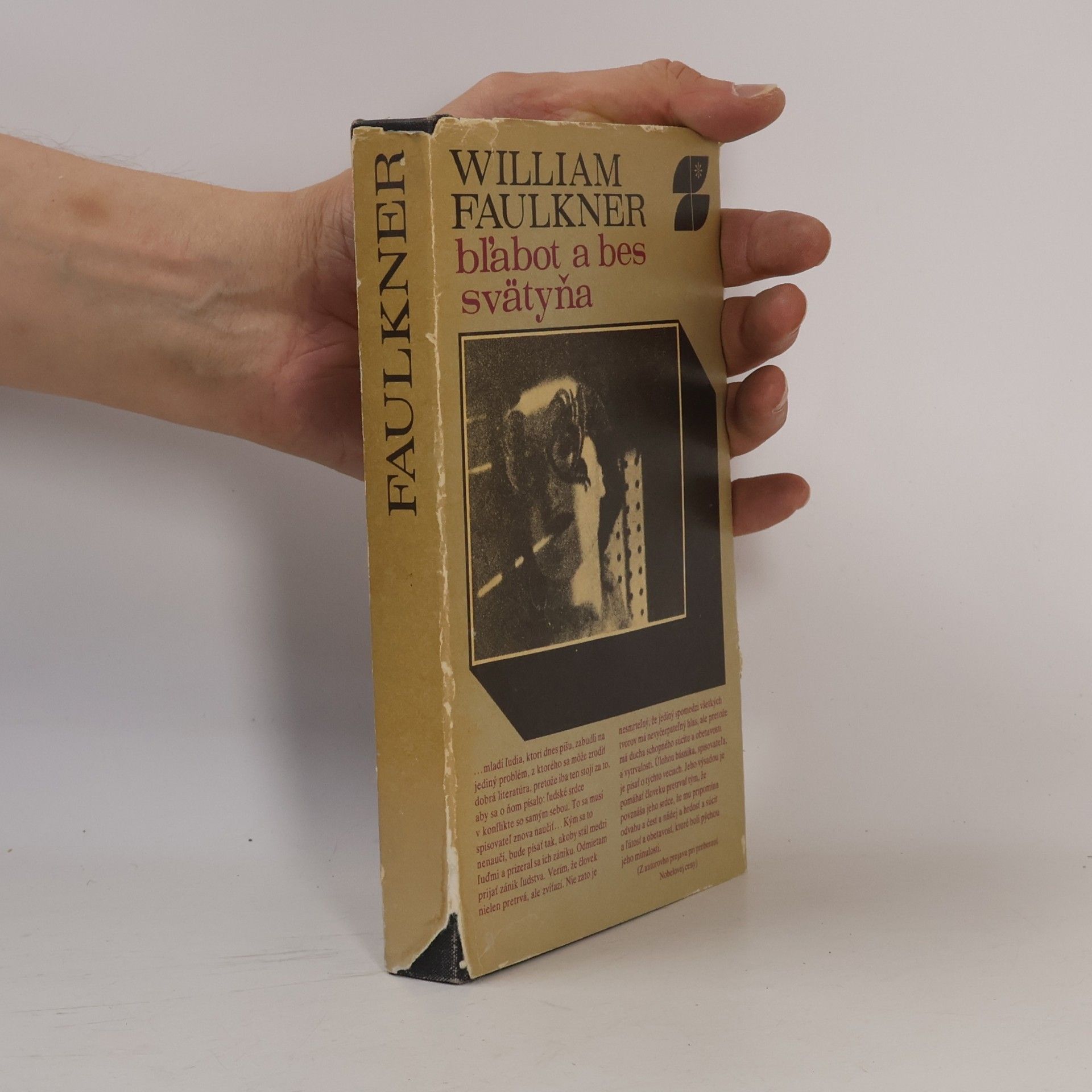William Faulkner Bľabot a bes; Svätyňa