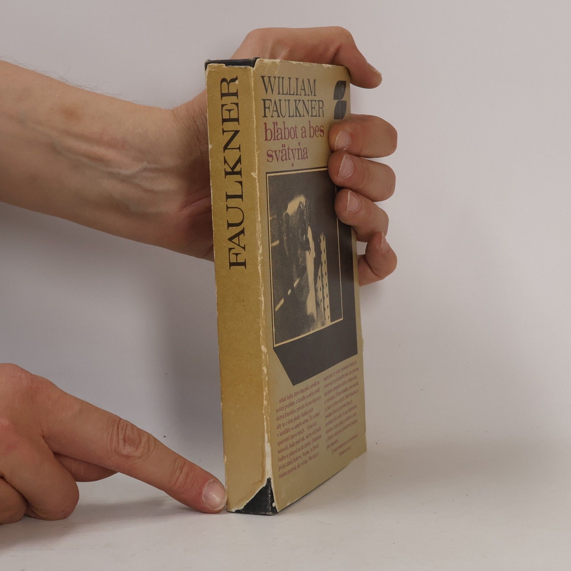 William Faulkner Bľabot a bes; Svätyňa
