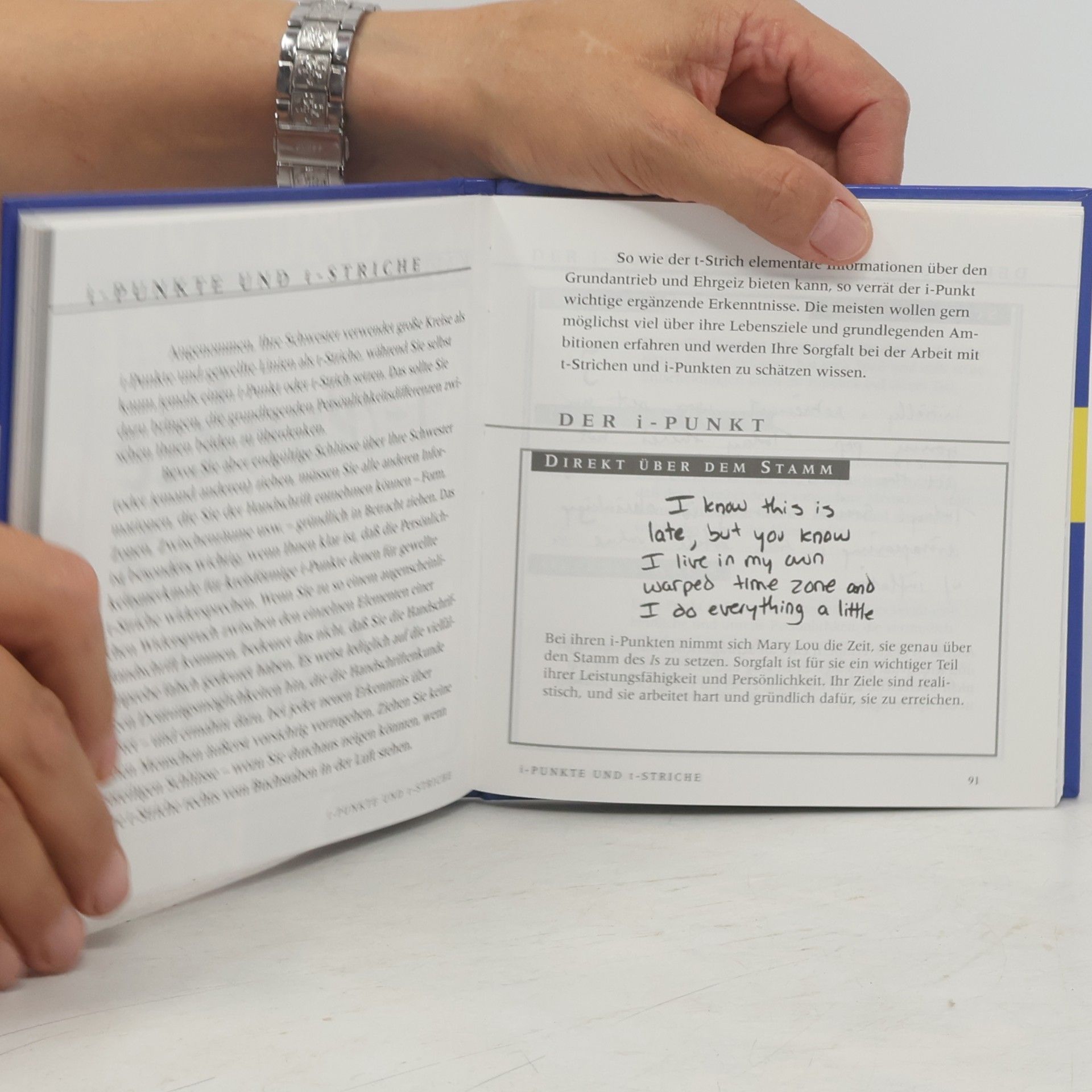 Kirsten Hall Handschriften unter der Lupe
