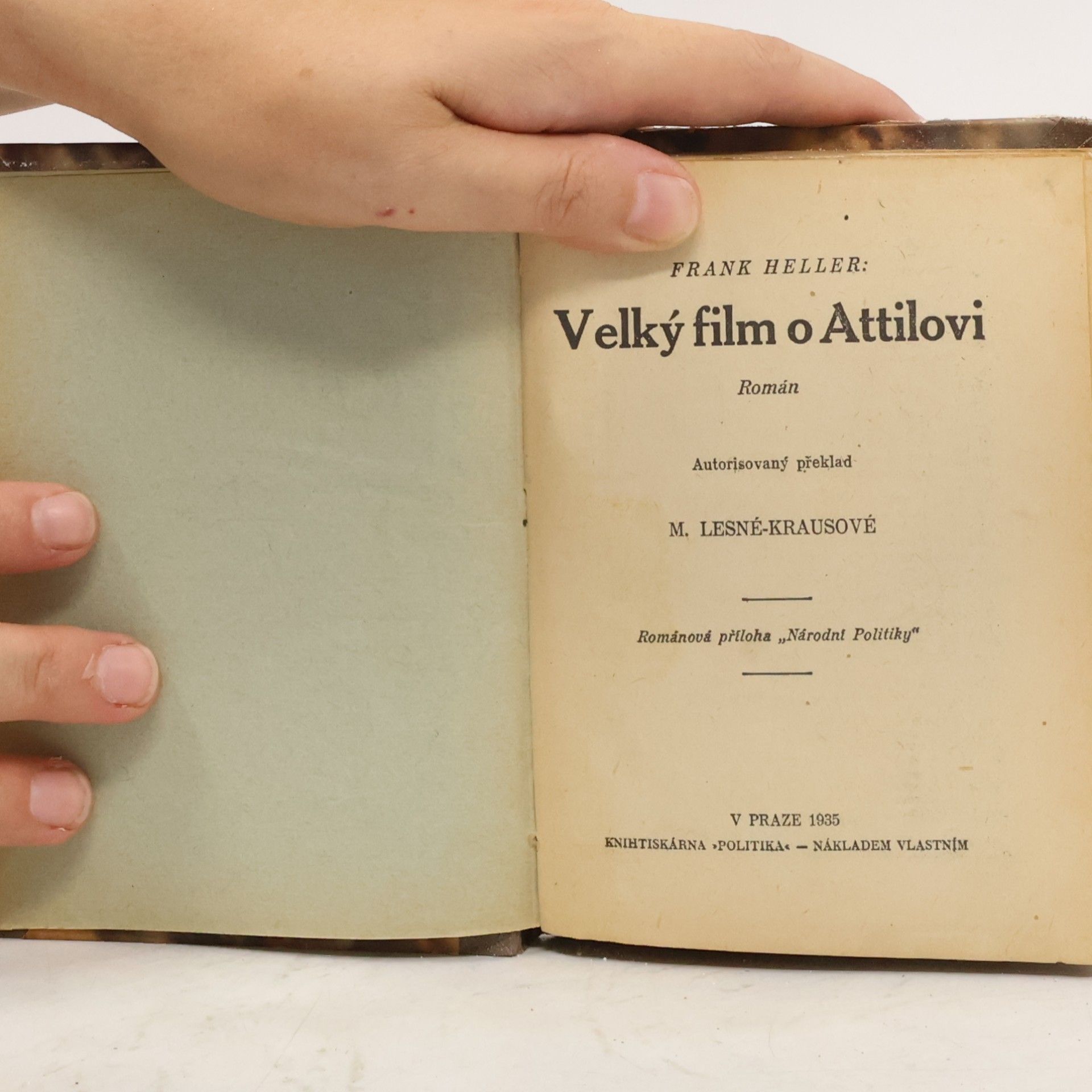 Milada KrausováLesná Velký film o Attilovi