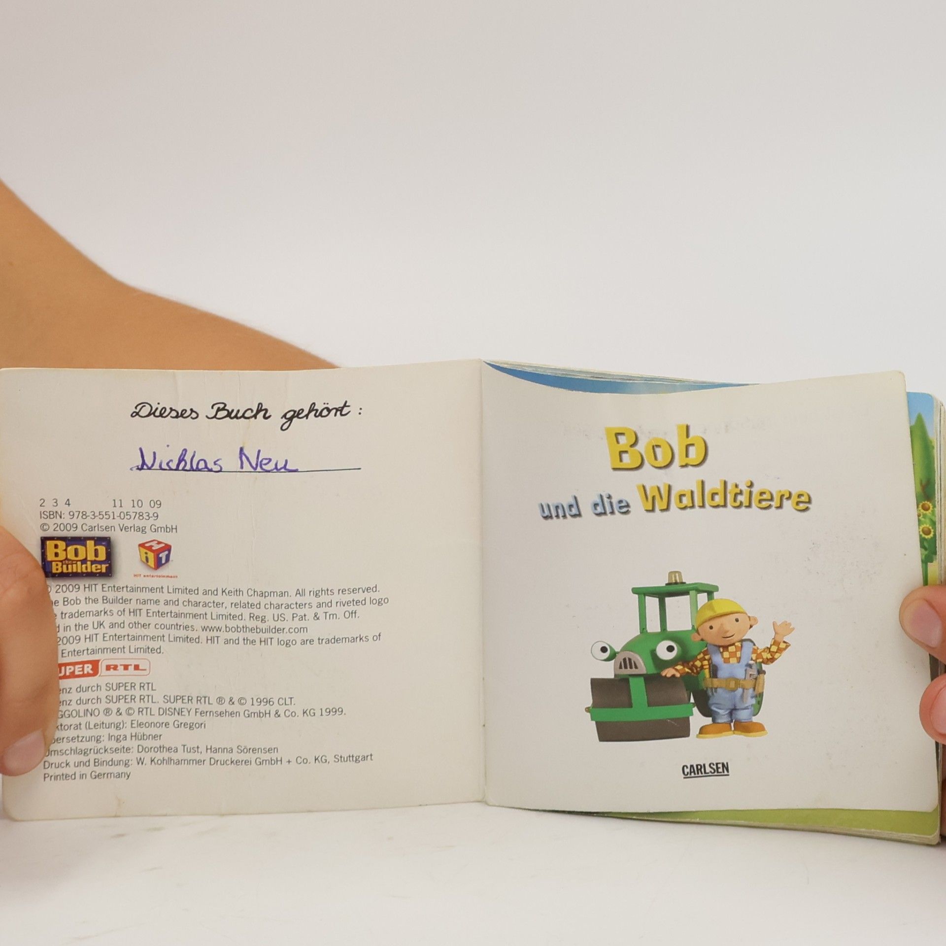 Inga Hübner Bob und die Waldtiere
