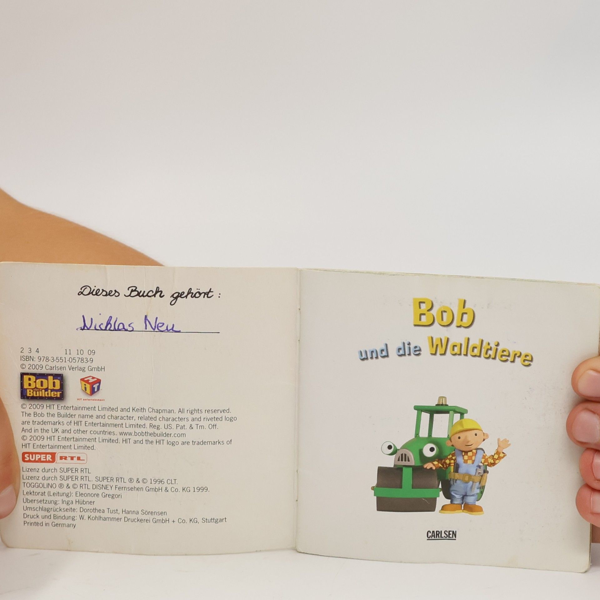 Inga Hübner Bob und die Waldtiere