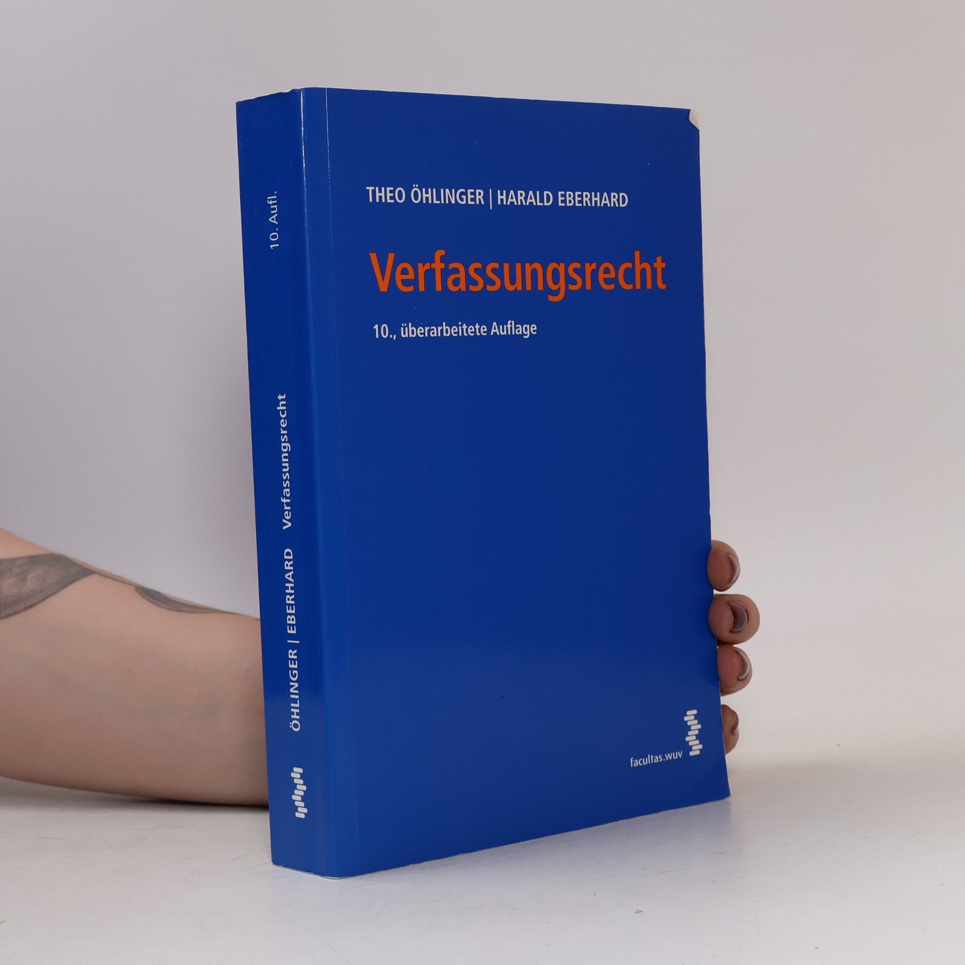 Theo Öhlinger Verfassungsrecht