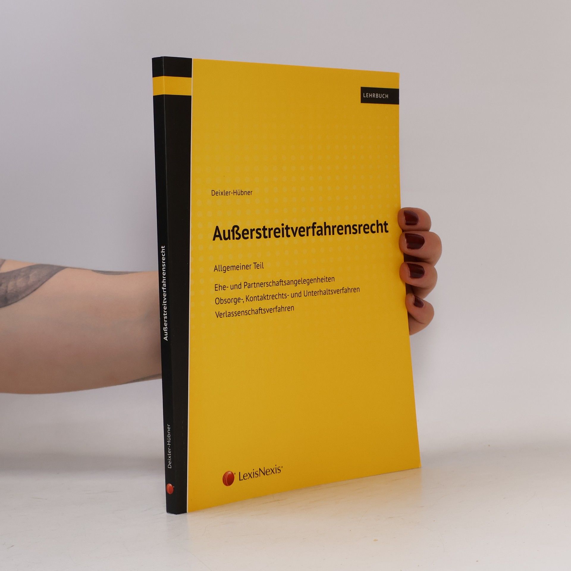 Astrid Deixler-Hübner Außerstreitverfahrensrecht Lehrbuch