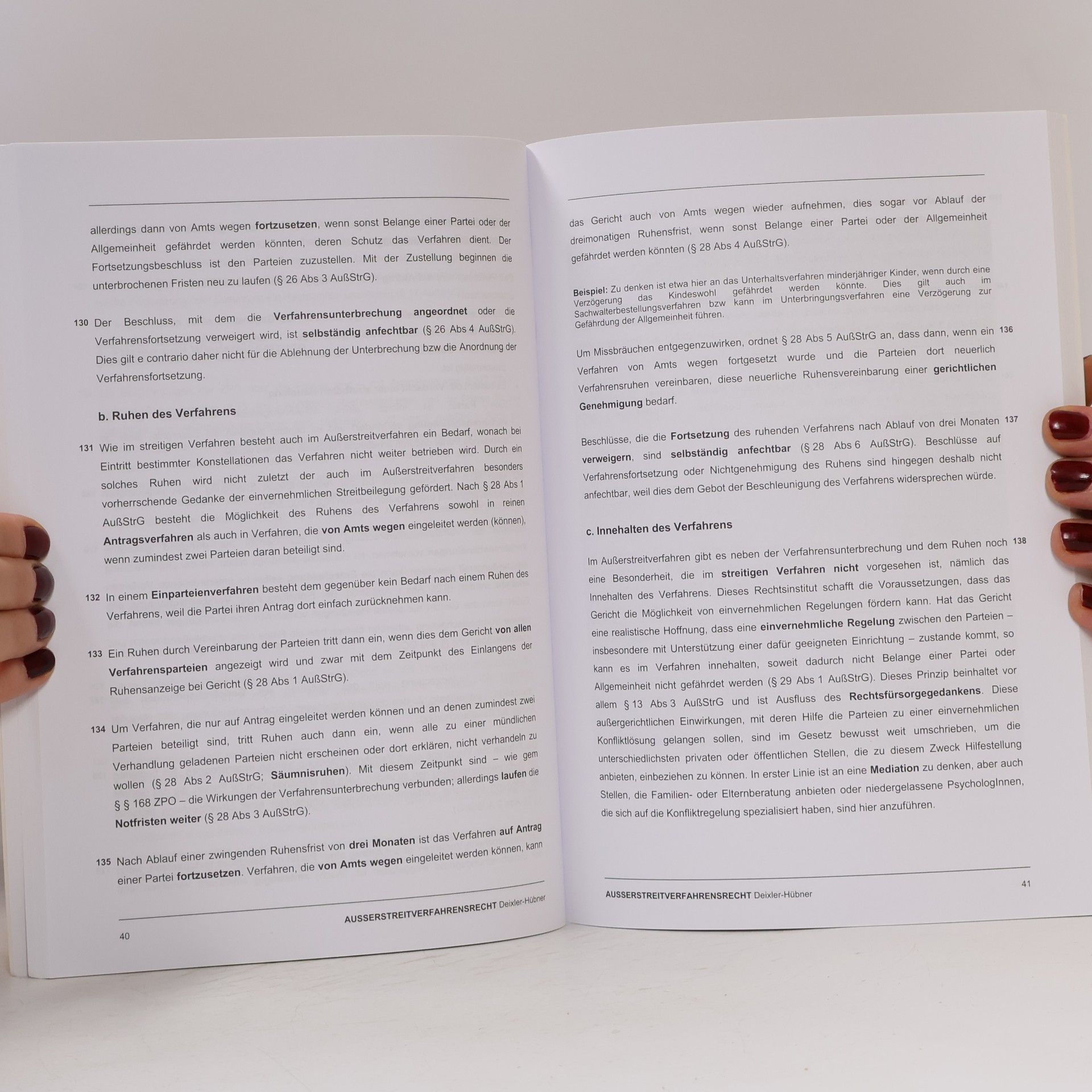 Astrid Deixler-Hübner Außerstreitverfahrensrecht Lehrbuch