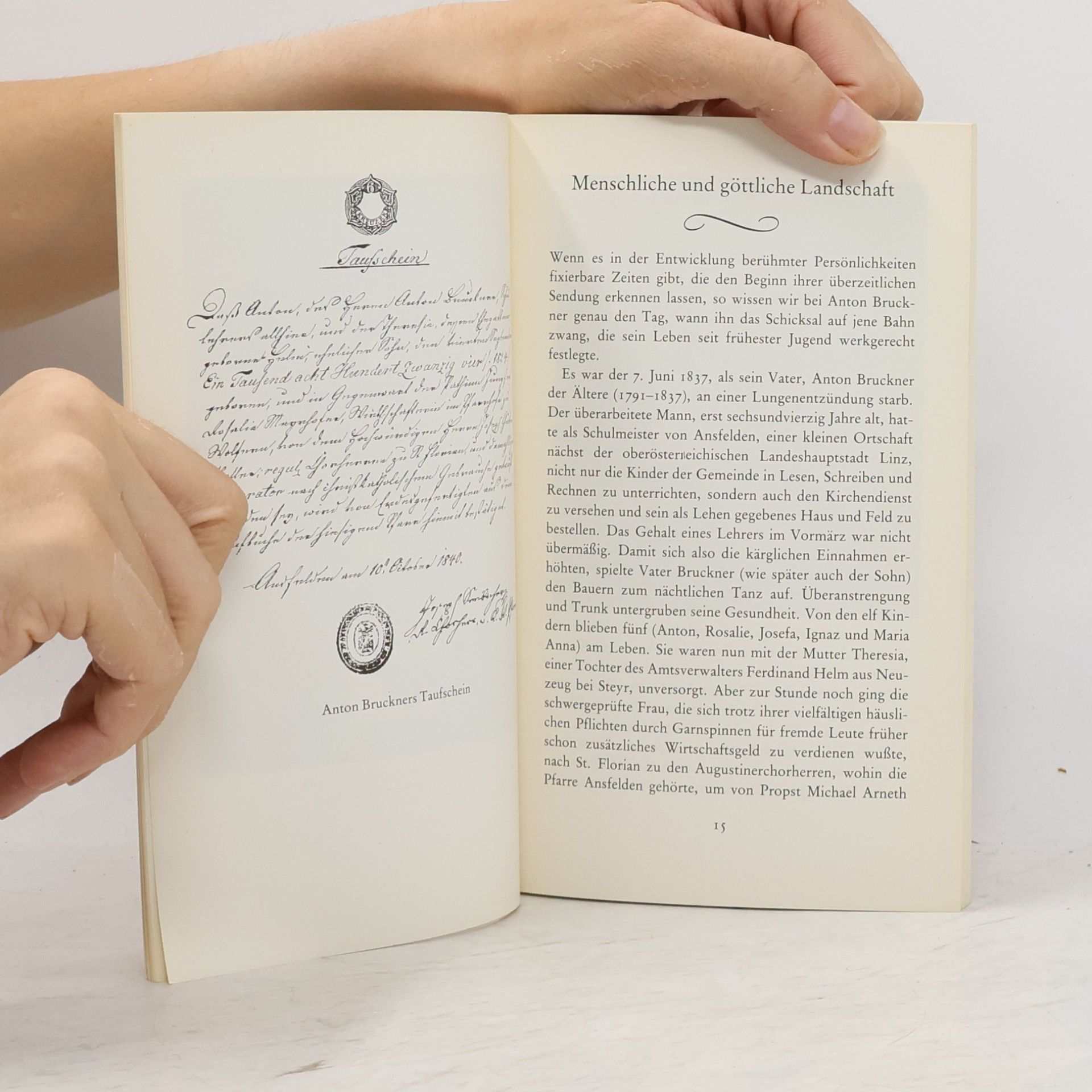 Josef Lassl Das kleine Bruckner-Buch