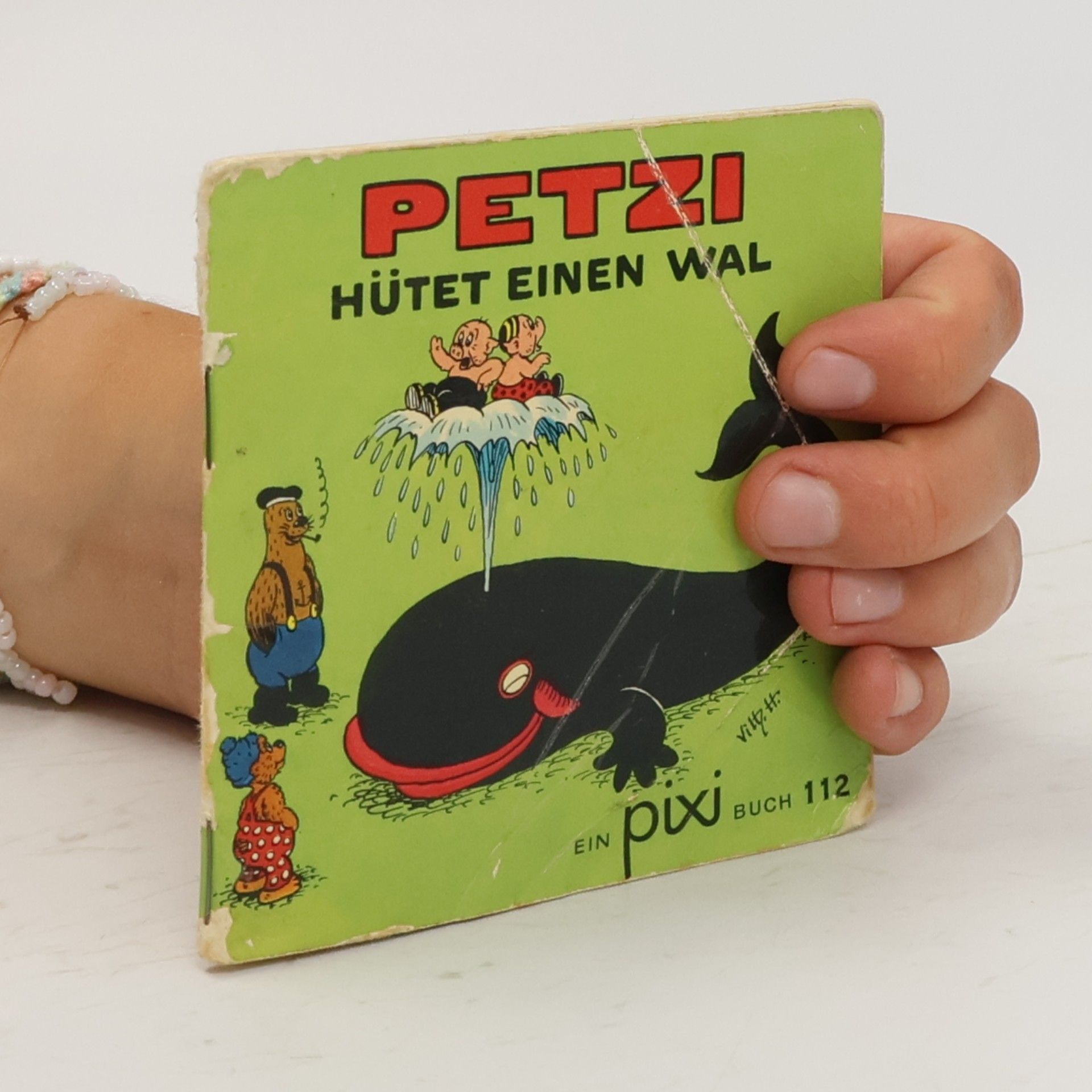 Carla Hansen Pixi Buch - 112: Petzi hütet einen Wal