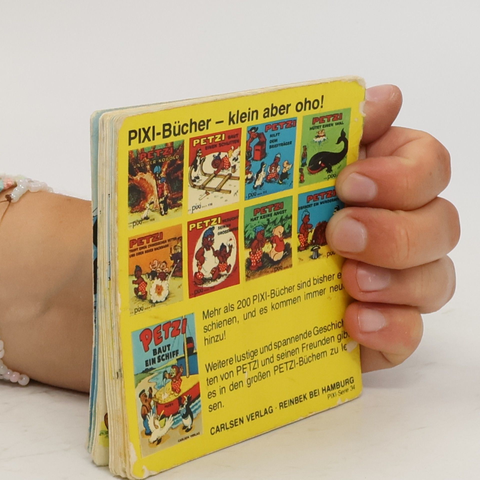 Carla Hansen Pixi Buch - 112: Petzi hütet einen Wal
