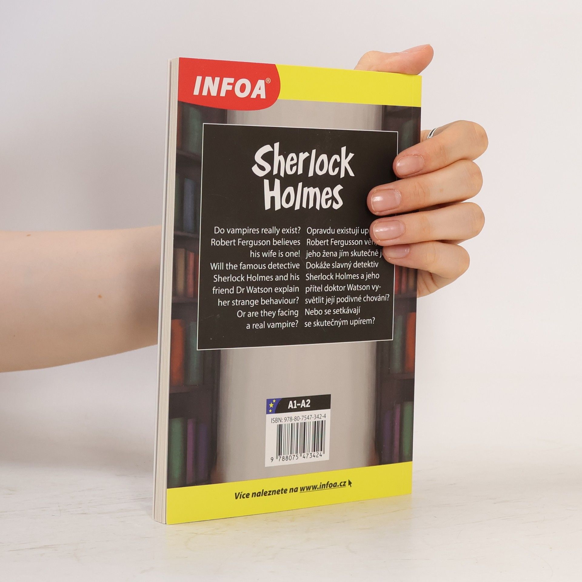 Alexandra Peet Sherlock Holmes. Zrcadlový text pro začátečníky