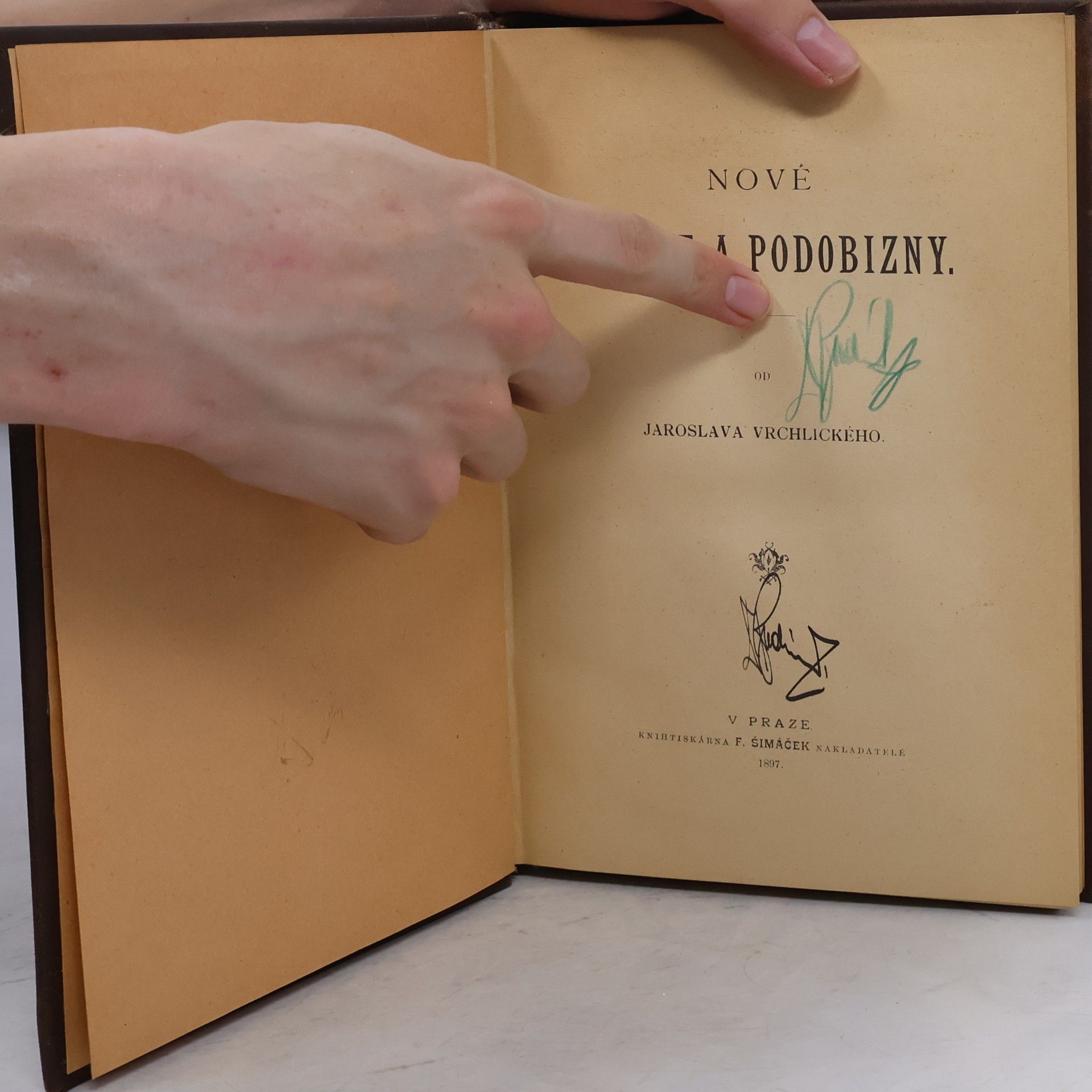 Jaroslav Vrchlický Nové studie a podobizny