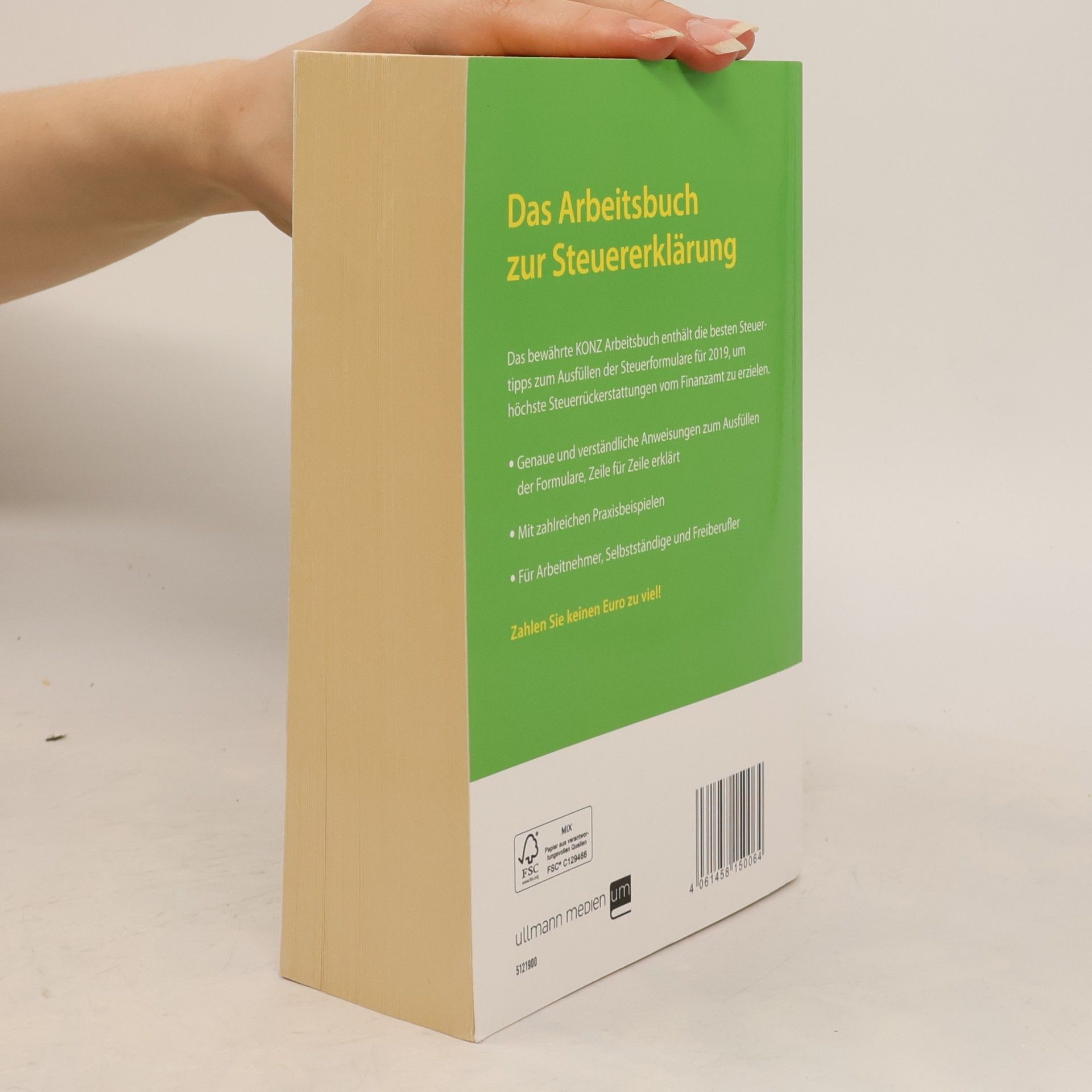 Franz Konz Das Arbeitsbuch zur Steuererklärung