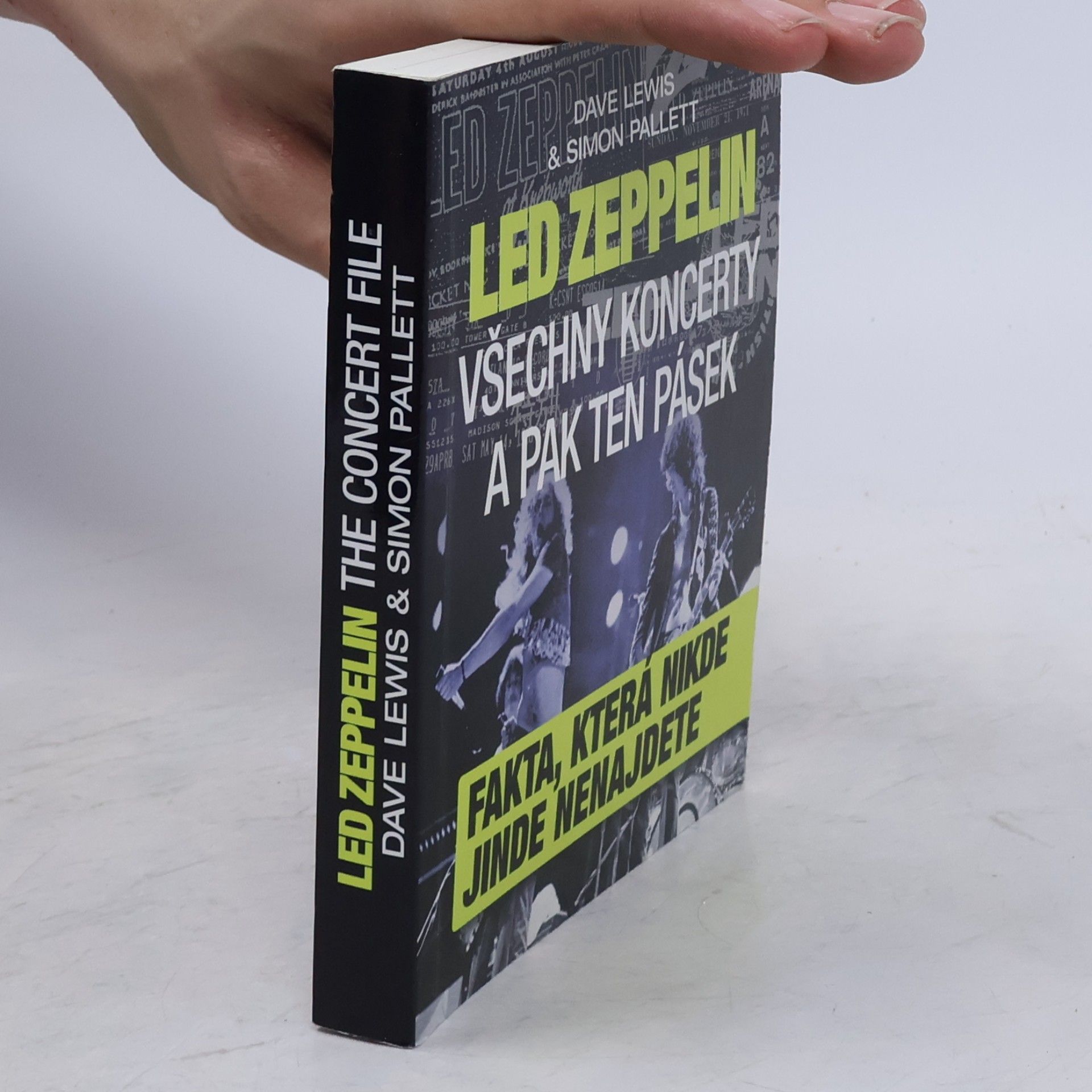 Dave Lewis Led Zeppelin - všechny koncerty a pak ten pásek