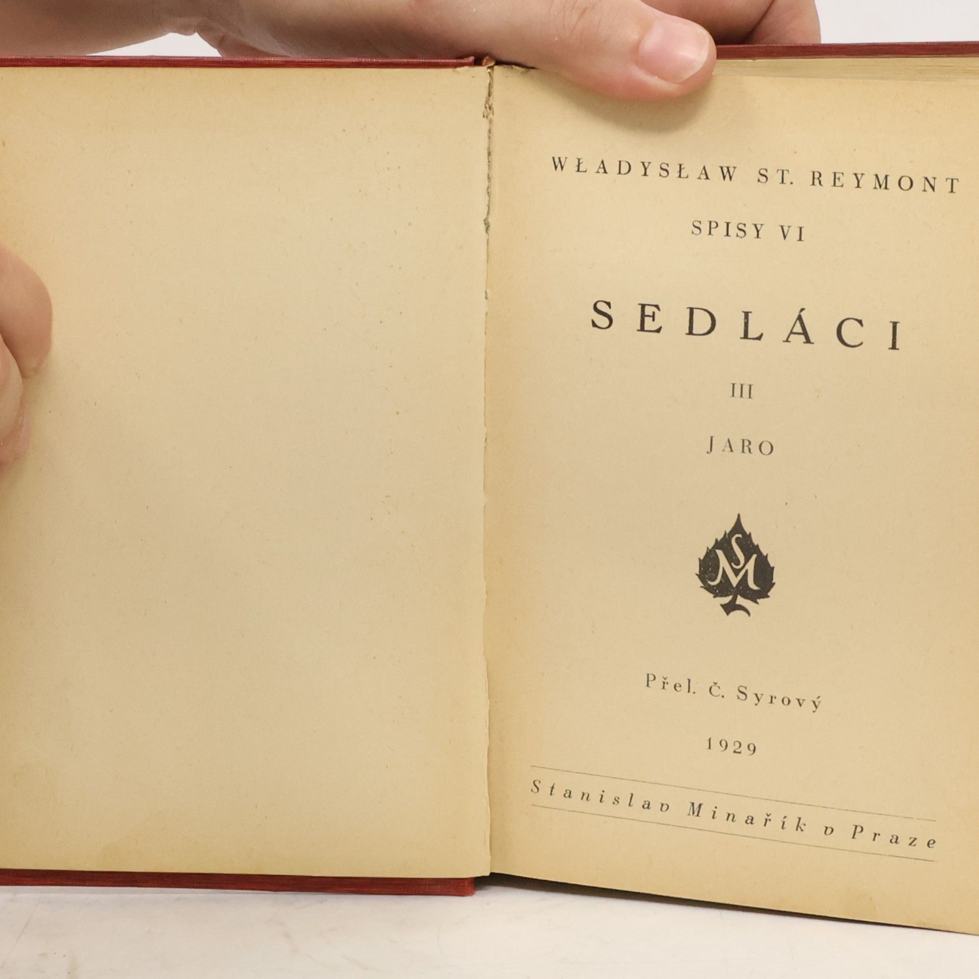 Władysław Stanisław Reymont Sedláci: jaro, léto
