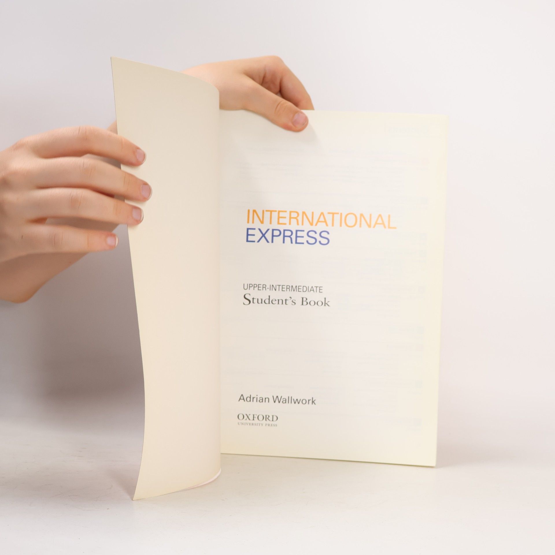 Adrian Wallwork International express. Upper-intermediate. Student's book