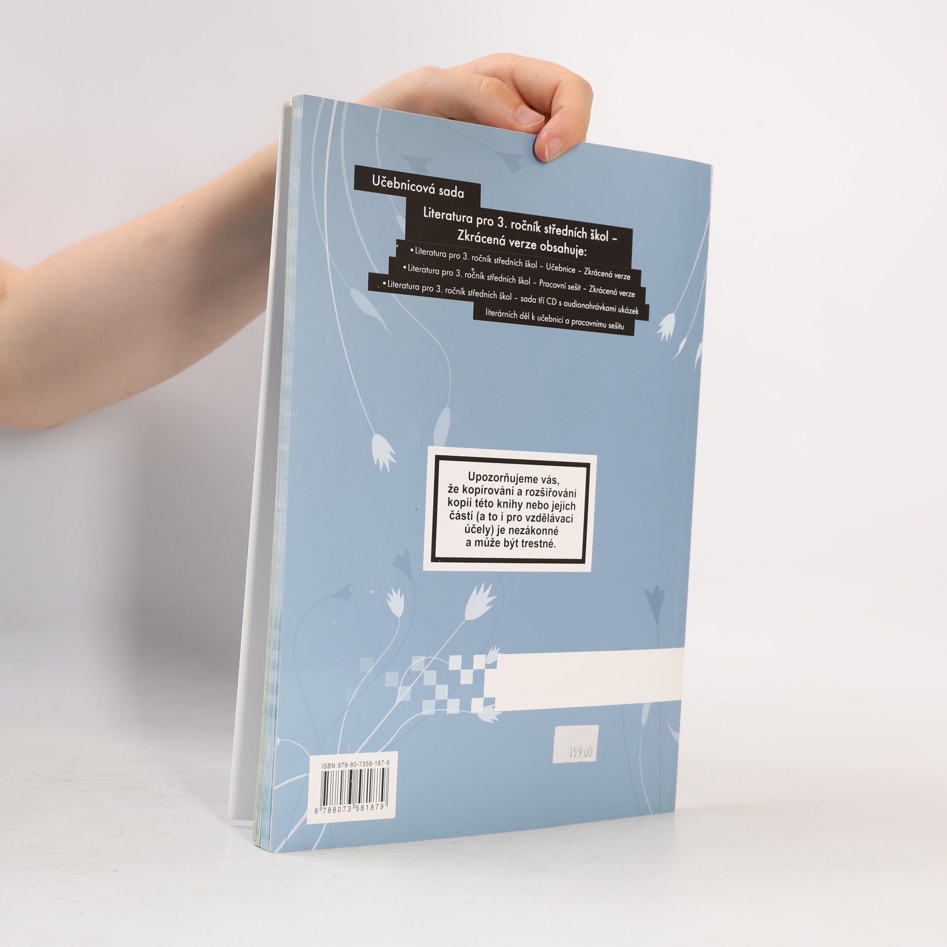 Various authors Literatura pro 3. ročník středních škol. Učebnice. Zkrácená verze
