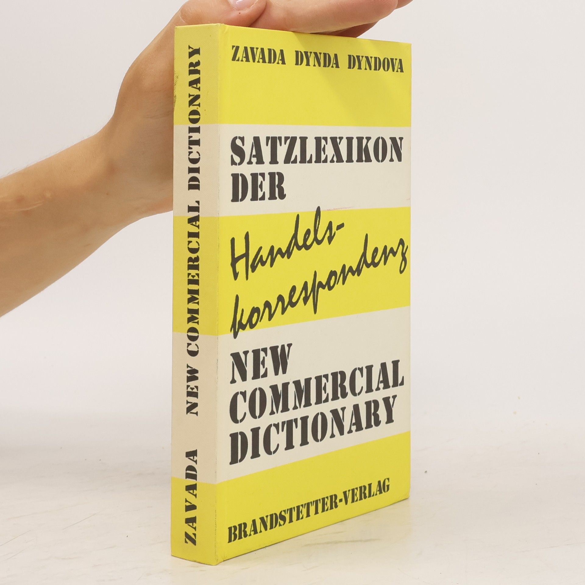 Dušan Závada Satzlexikon der Handelskorrespondenz