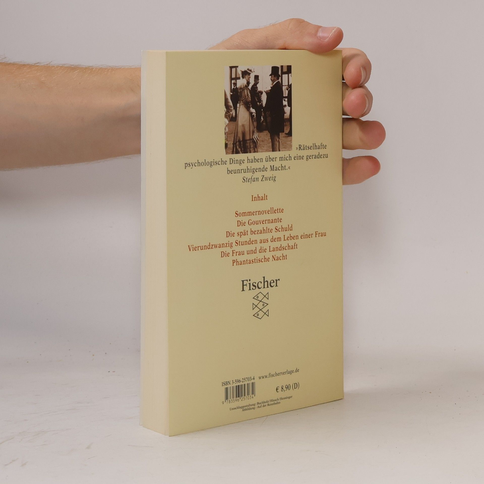 Stefan Zweig Phantastische Nacht : Erzählungen