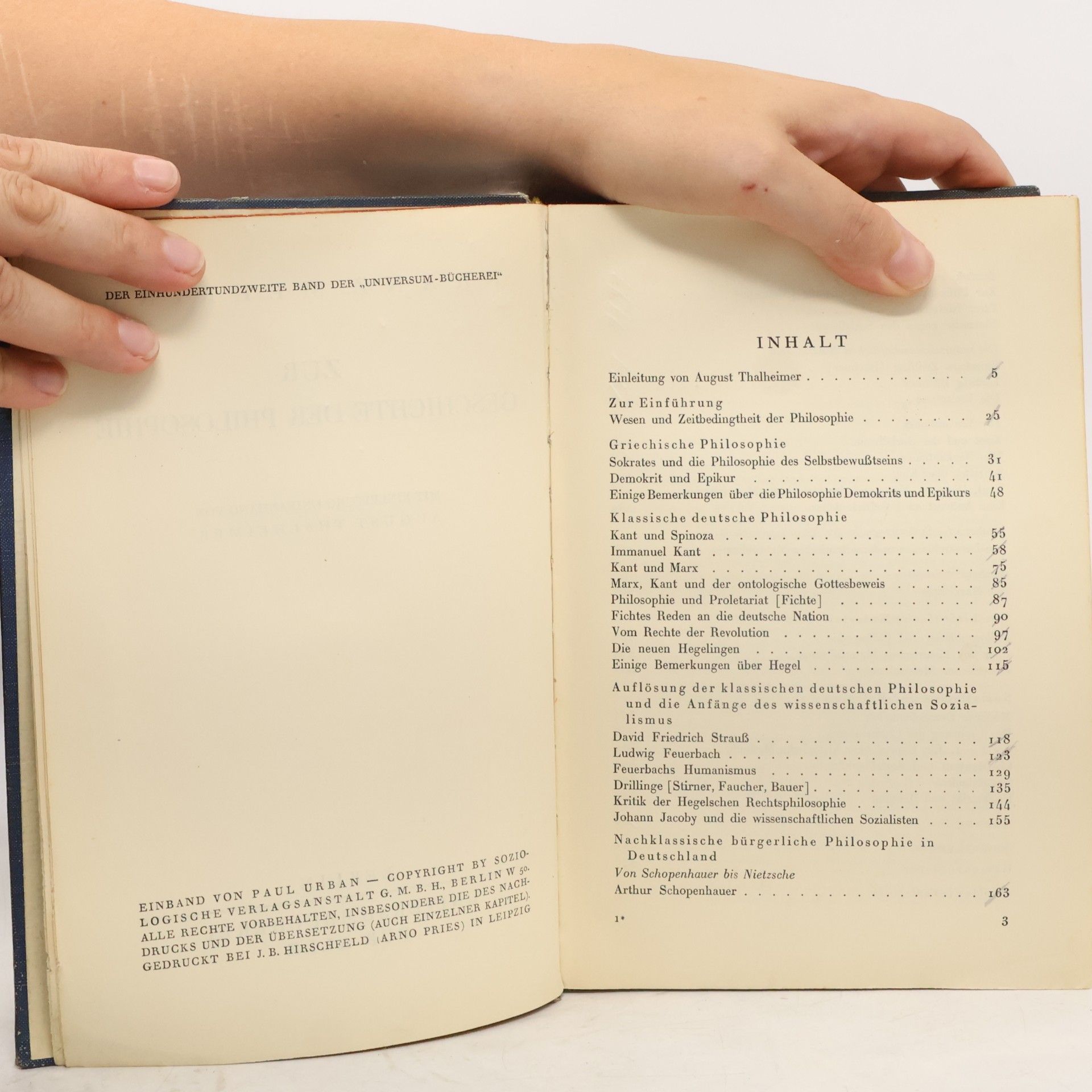 Franz Mehring Zur Geschichte der Philosophie