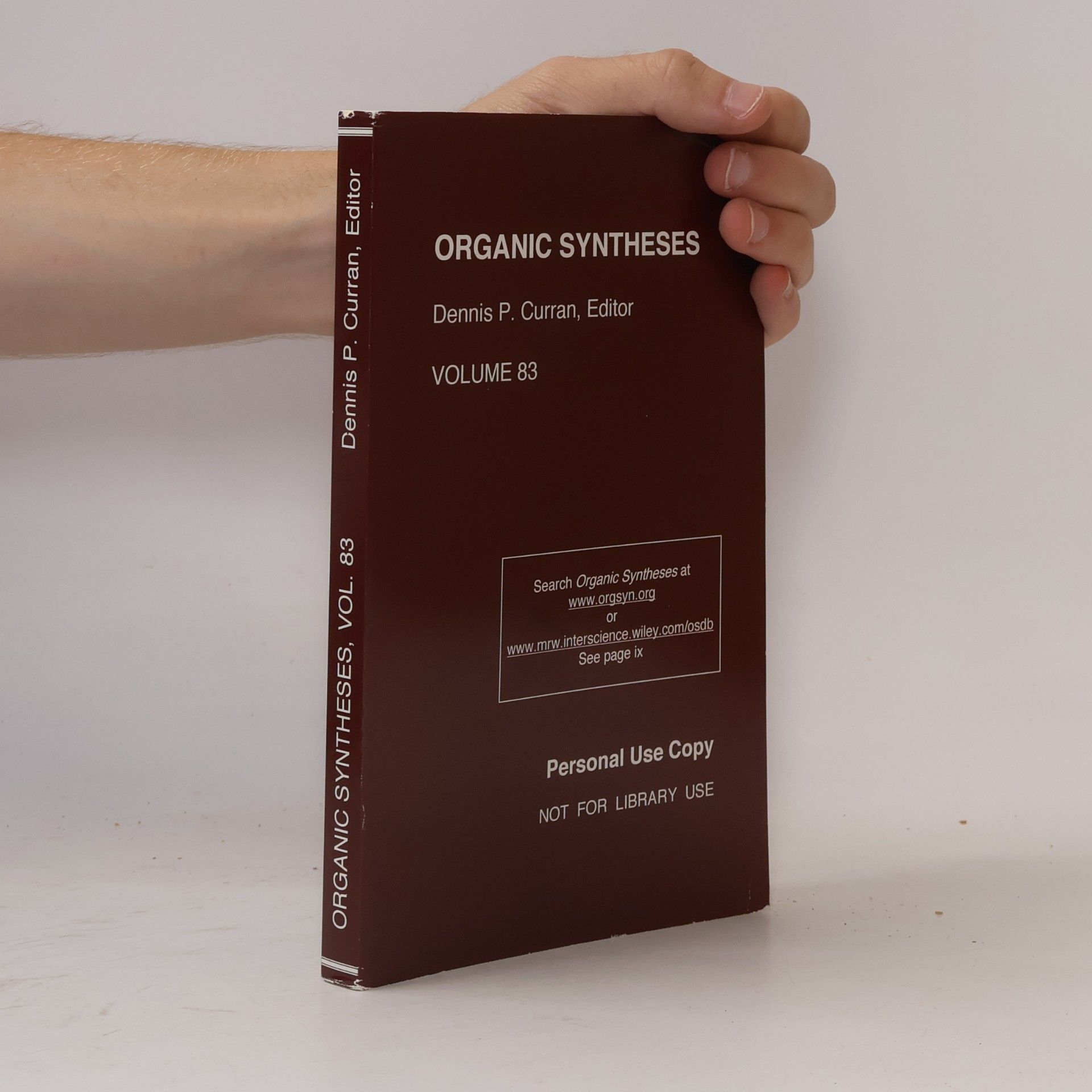Dennis P. Curran Organic Synthesis 83