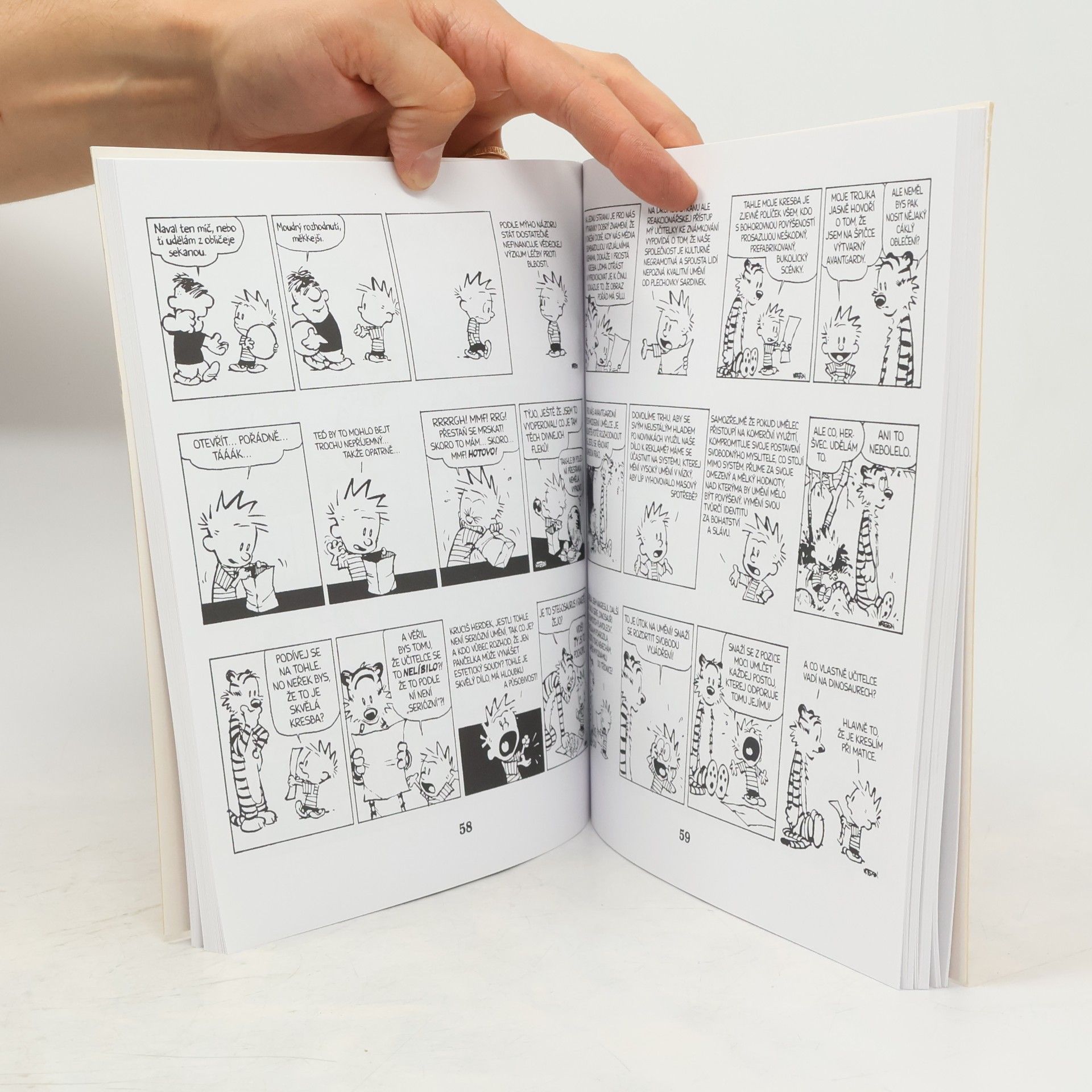 Bill Watterson Útok vyšinutých zmutovaných zabijáckých obludných sněhuláků
