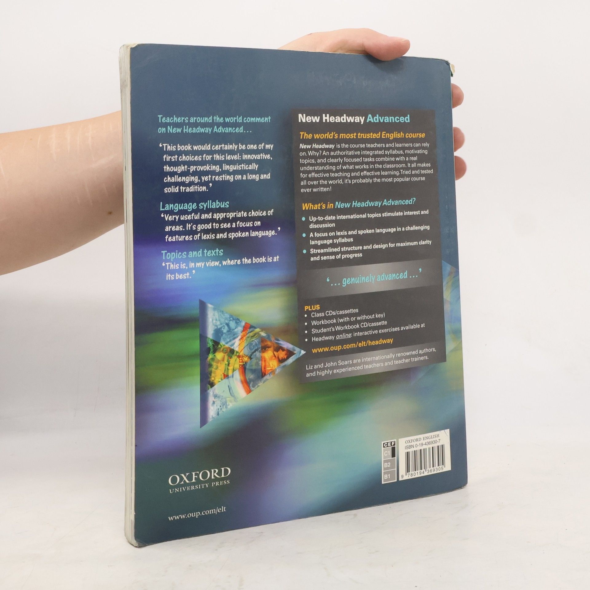 Liz Soars New Headway. Advanced. Student's book