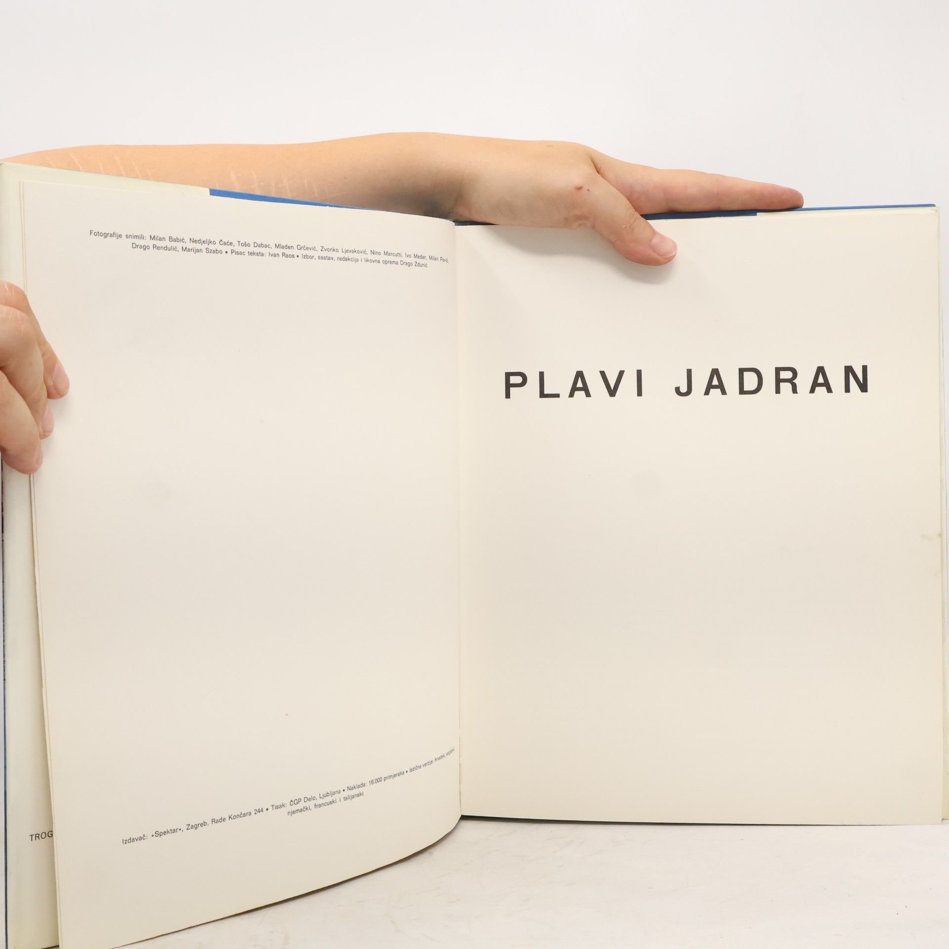 Collectif d'auteurs Plavi Jadran