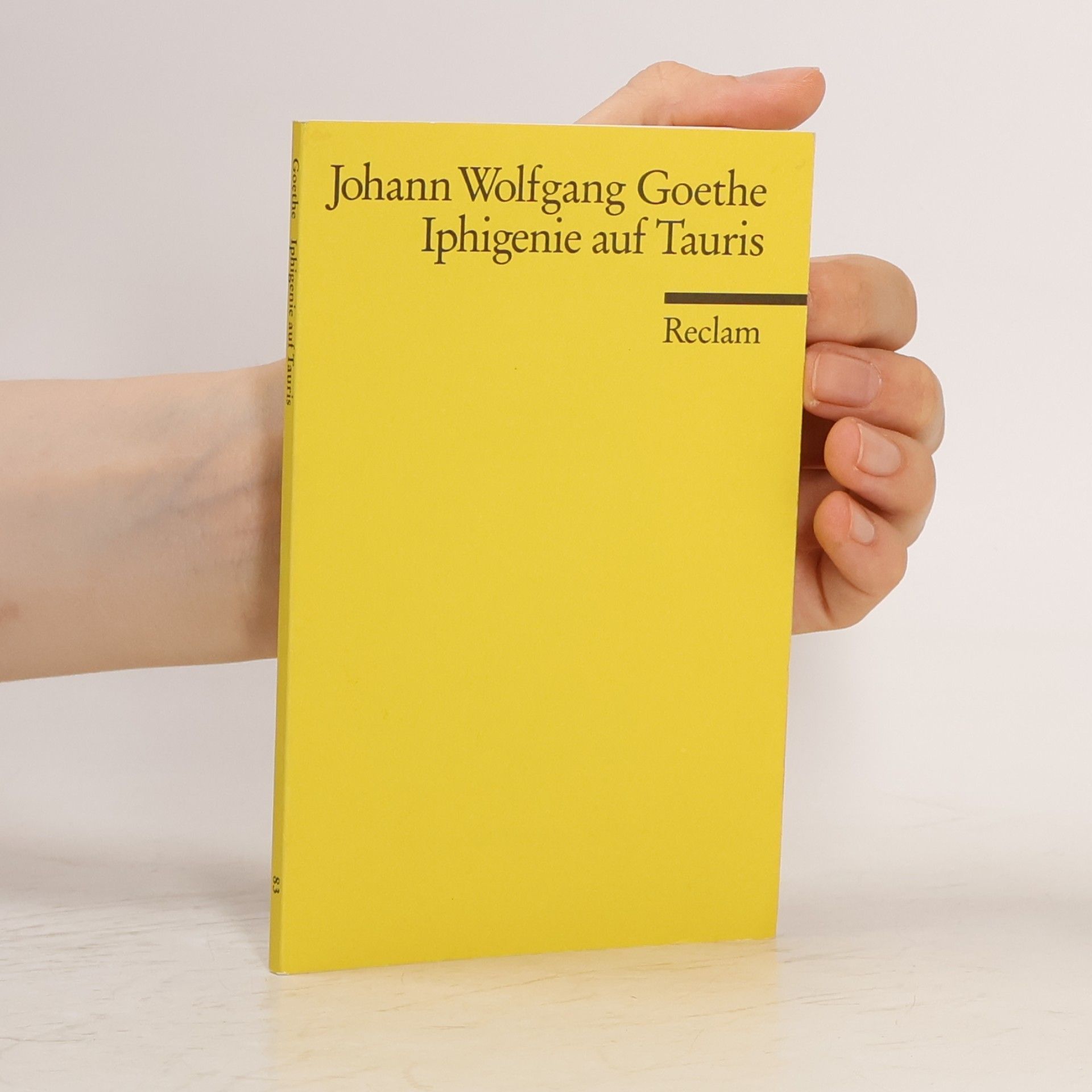 Johann Wolfgang von Goethe Iphigenie auf Tauris