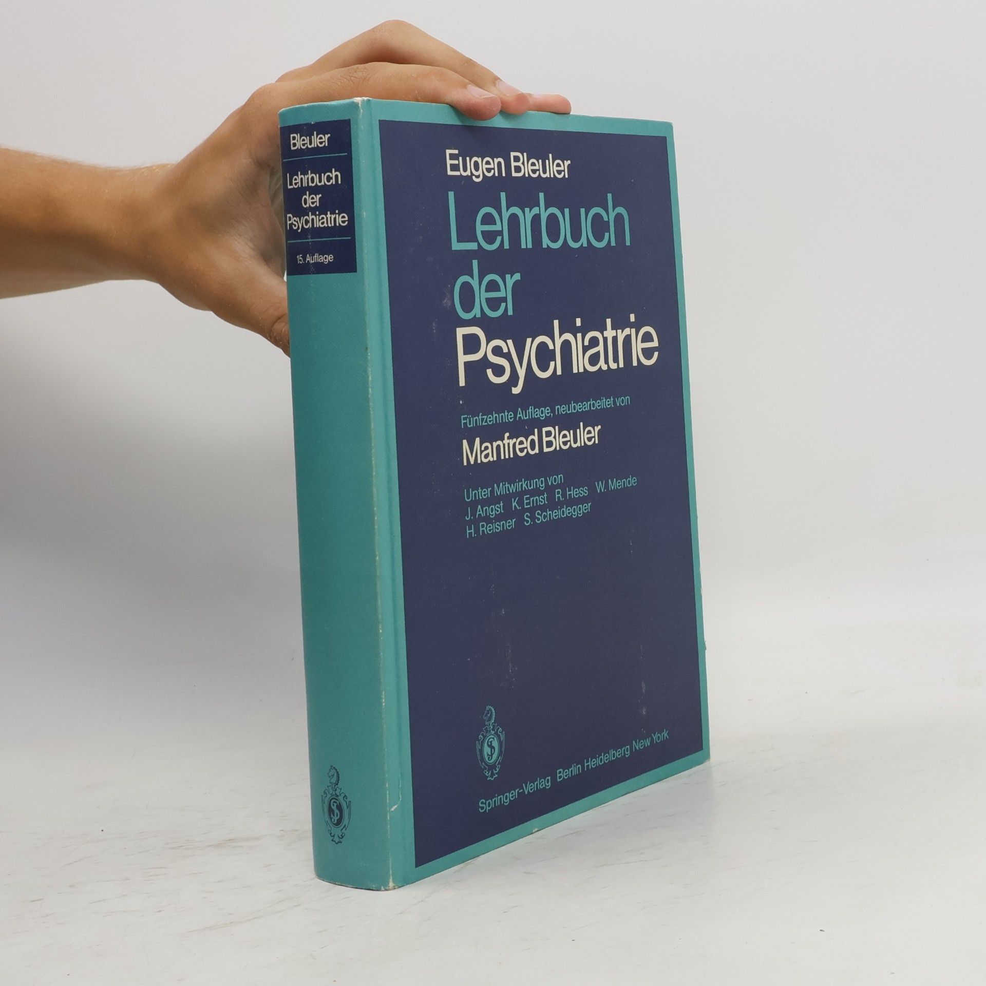 Eugene Bleuler Lehrbuch der Psychiatrie