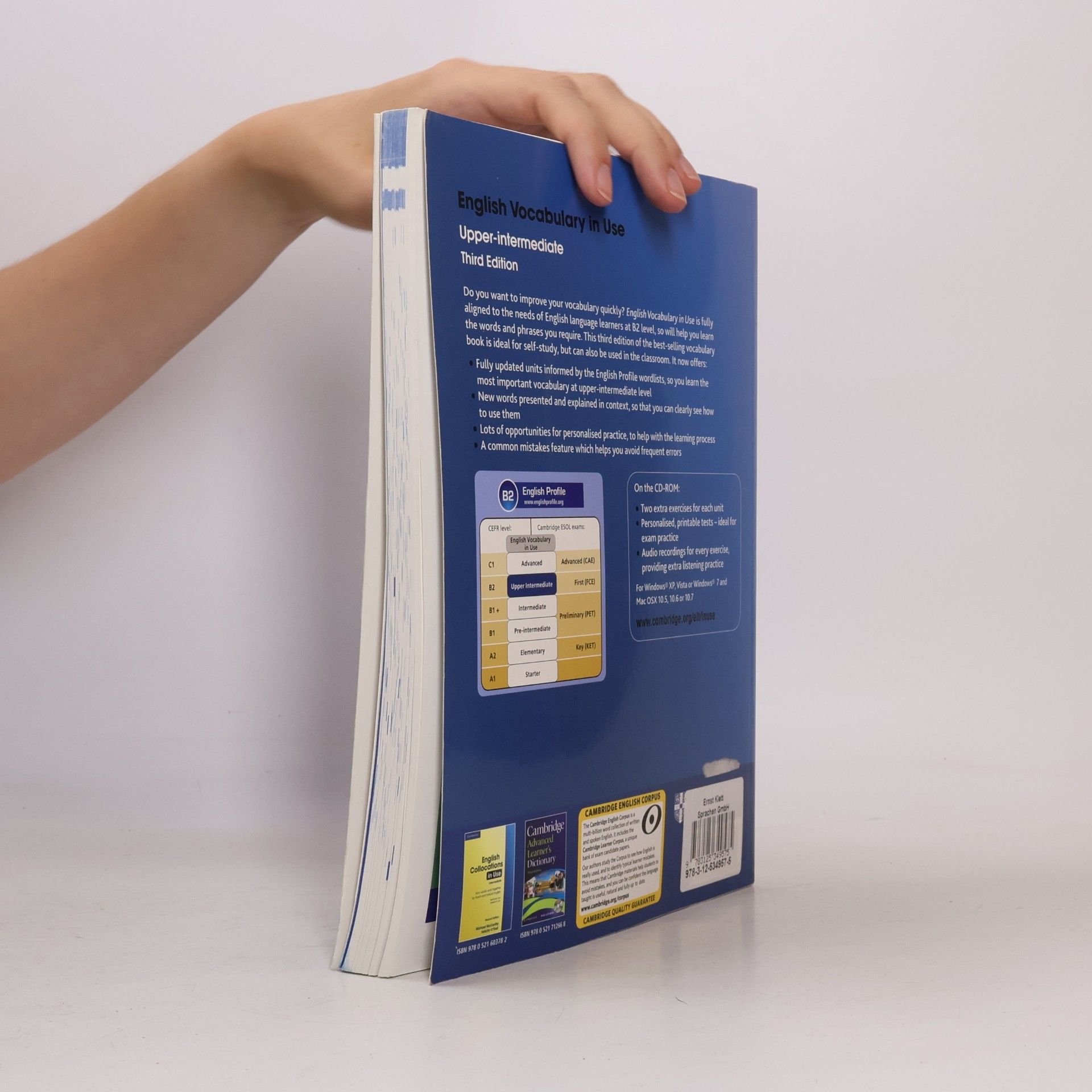 Michael McCarthy Vocabulary reference and practice with answers, w. CD-ROM.