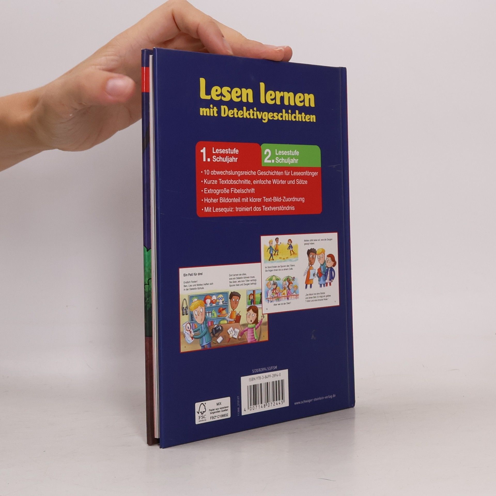 Carola von Kessel Lesen lernen mit Detektivgeschichten 1. Schuljahr