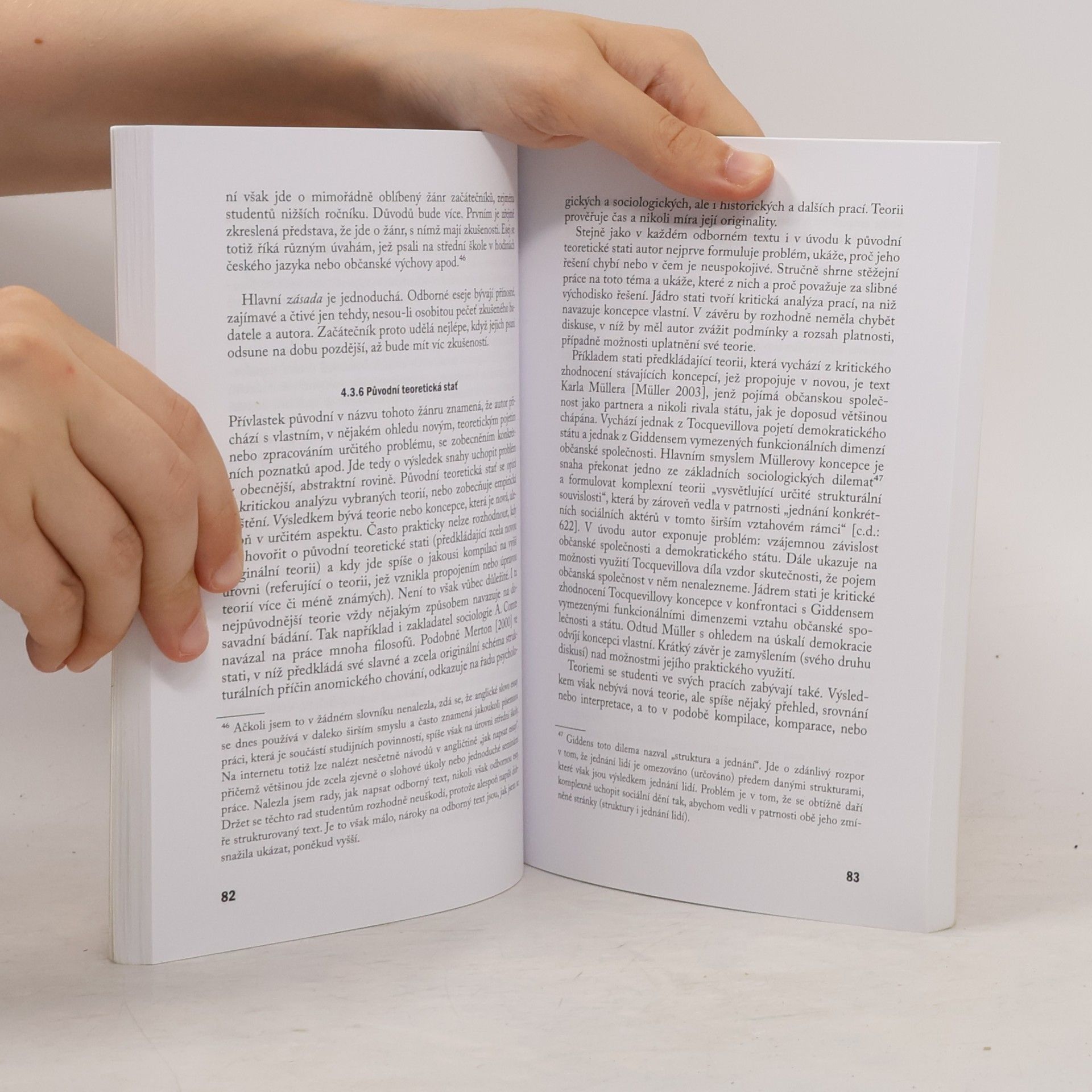 Jadwiga Šanderová Jak číst a psát odborný text ve společenských vědách. Několik zásad pro začátečníky