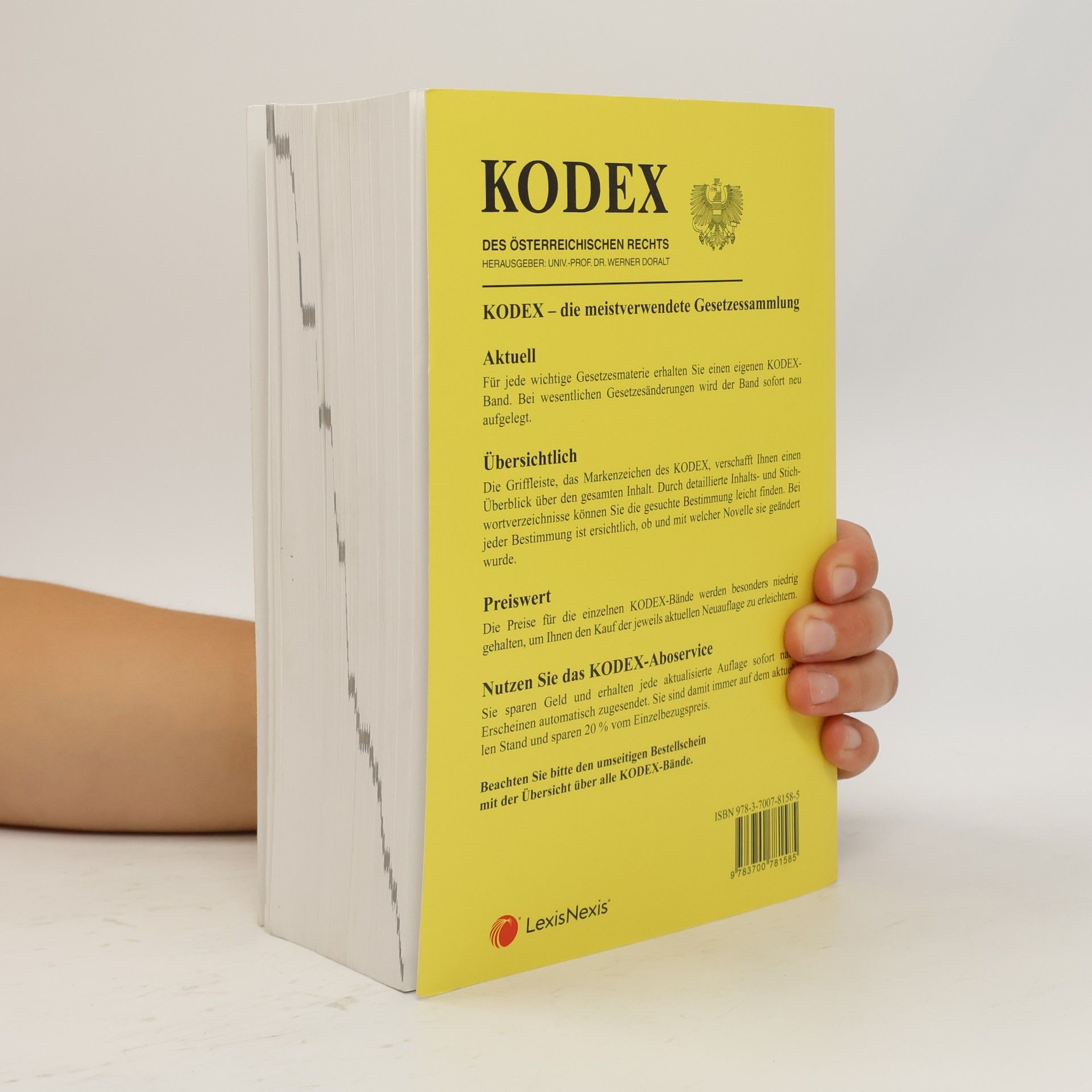 Univ.-Prof. Dr. Werner Doralt Kodex Zivilgerichtliches Verfahren 2022/23 - inkl. App