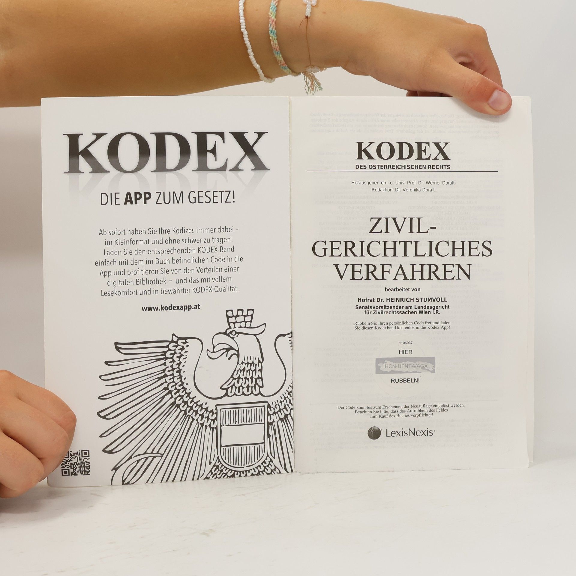 Univ.-Prof. Dr. Werner Doralt Kodex Zivilgerichtliches Verfahren 2022/23 - inkl. App
