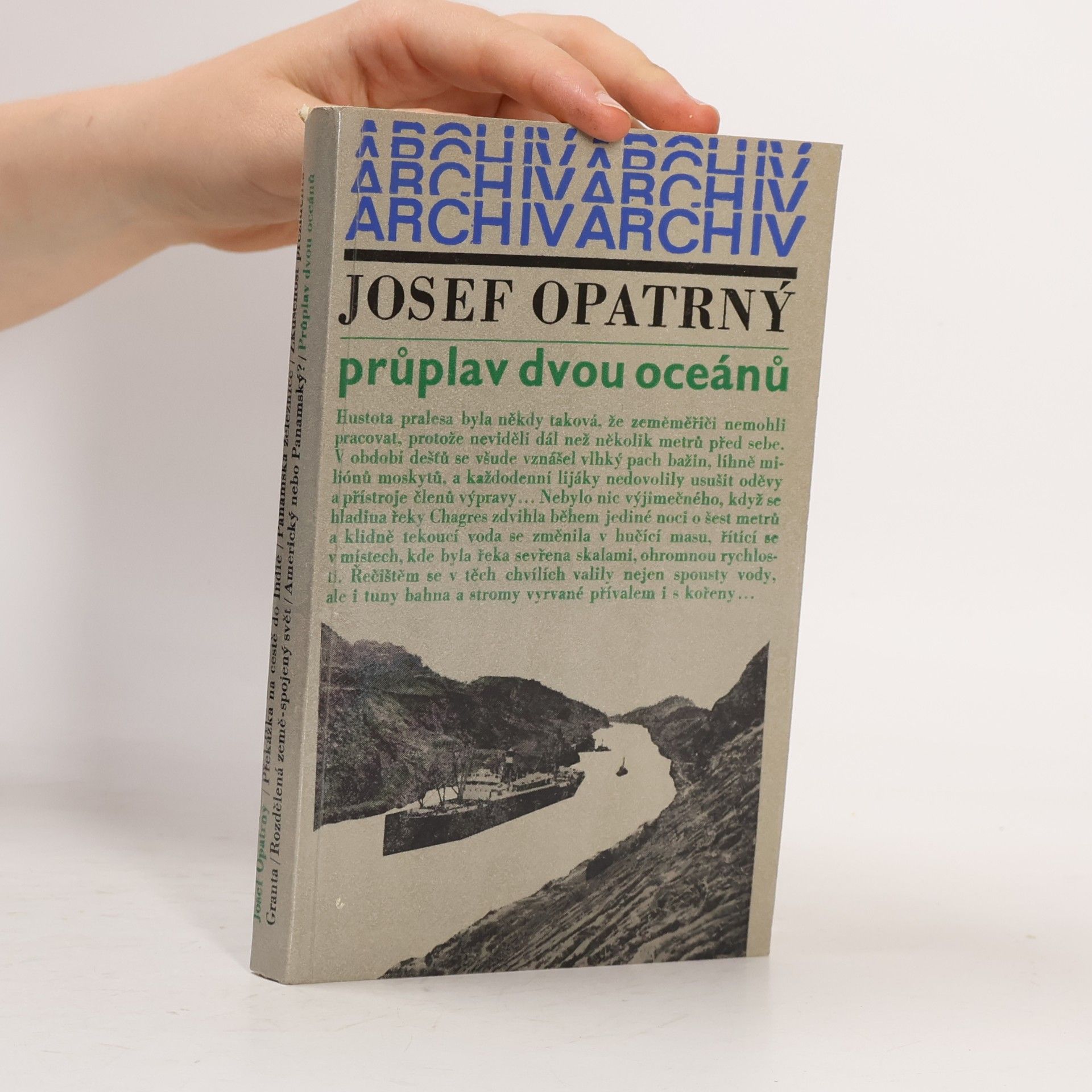 Josef Opatrný Průplav dvou oceánů