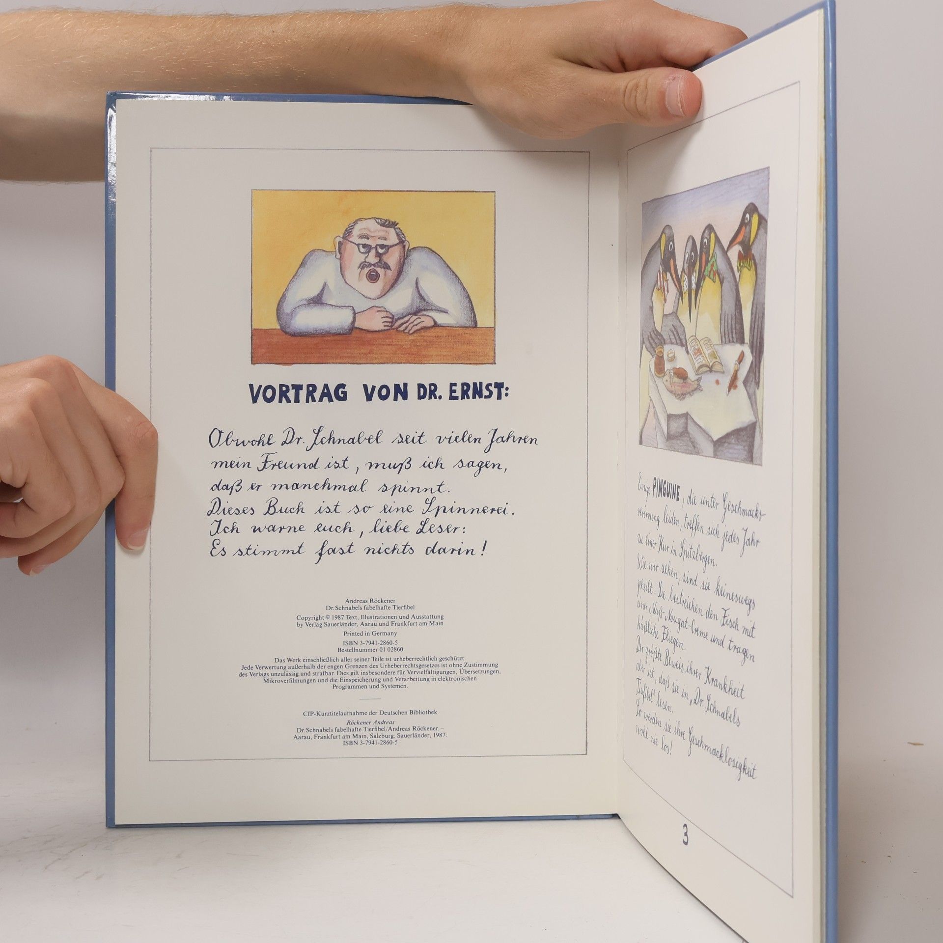 Andreas Röckener Dr. Schnabels fabelhafte Tierfibel