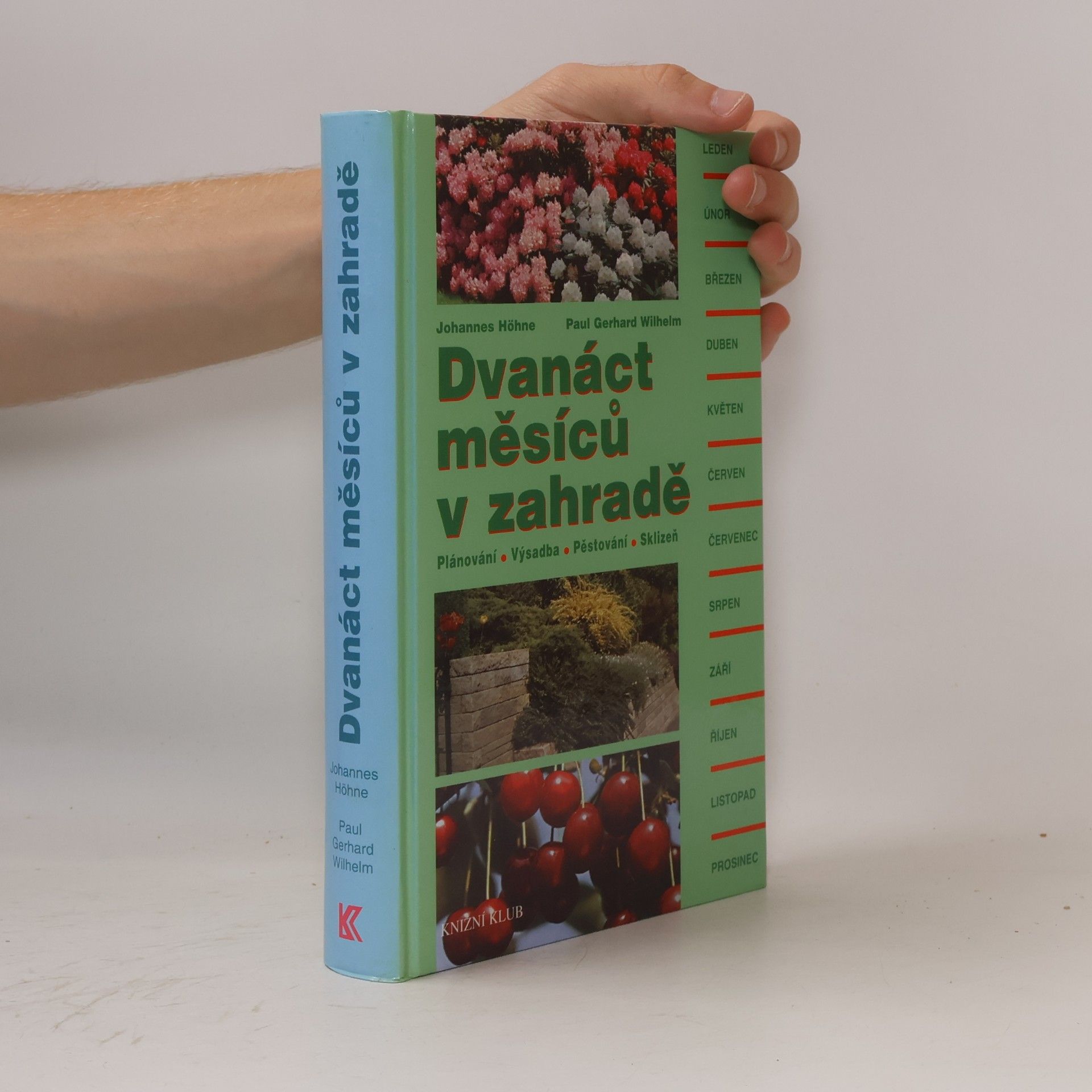 Johannes Höhne Dvanáct měsíců v zahradě. Plánování, výsadba, pěstování, sklizeň